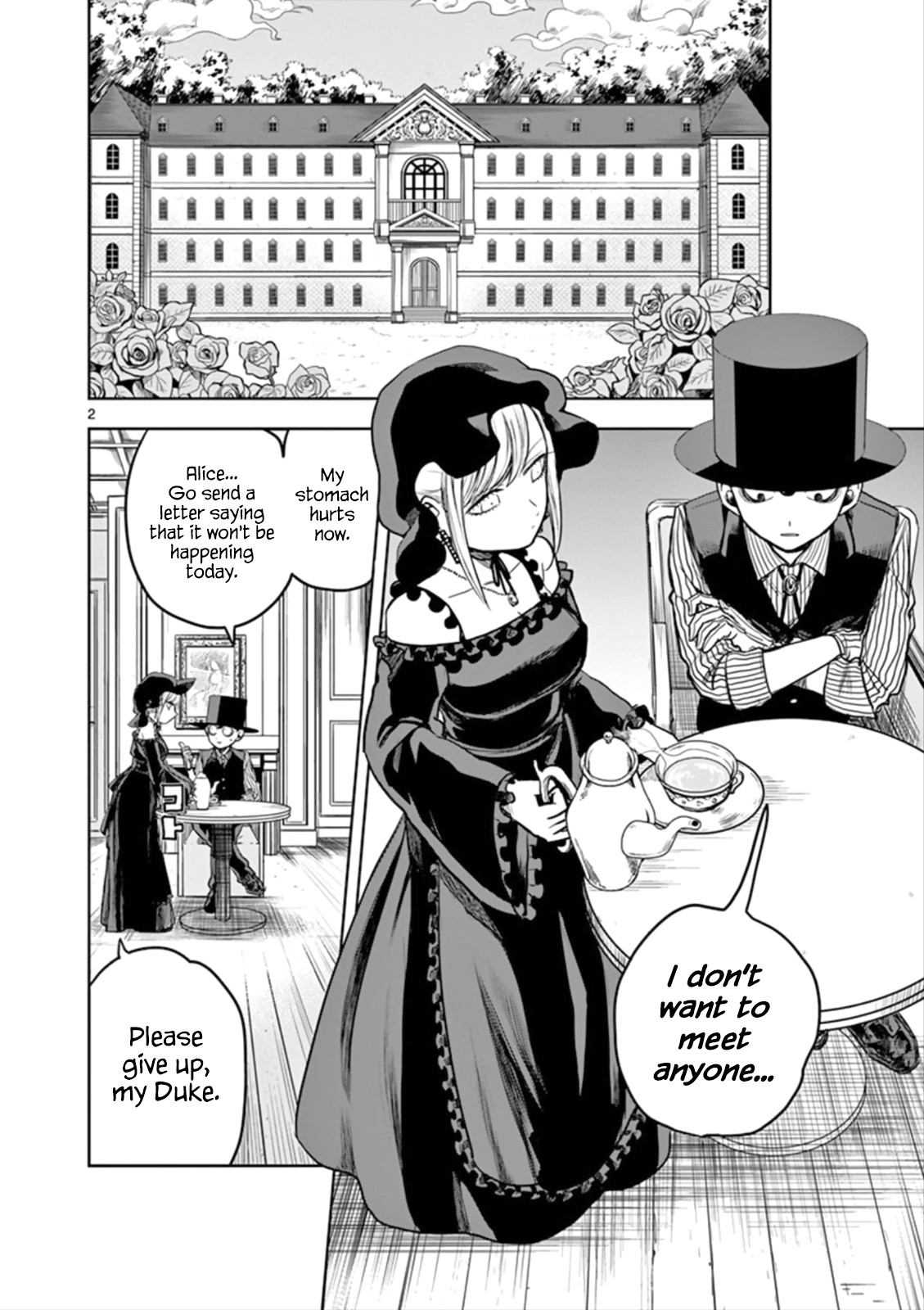 The Duke of Death and his Black Maid Chapter 2 page 2 - Chapter 2