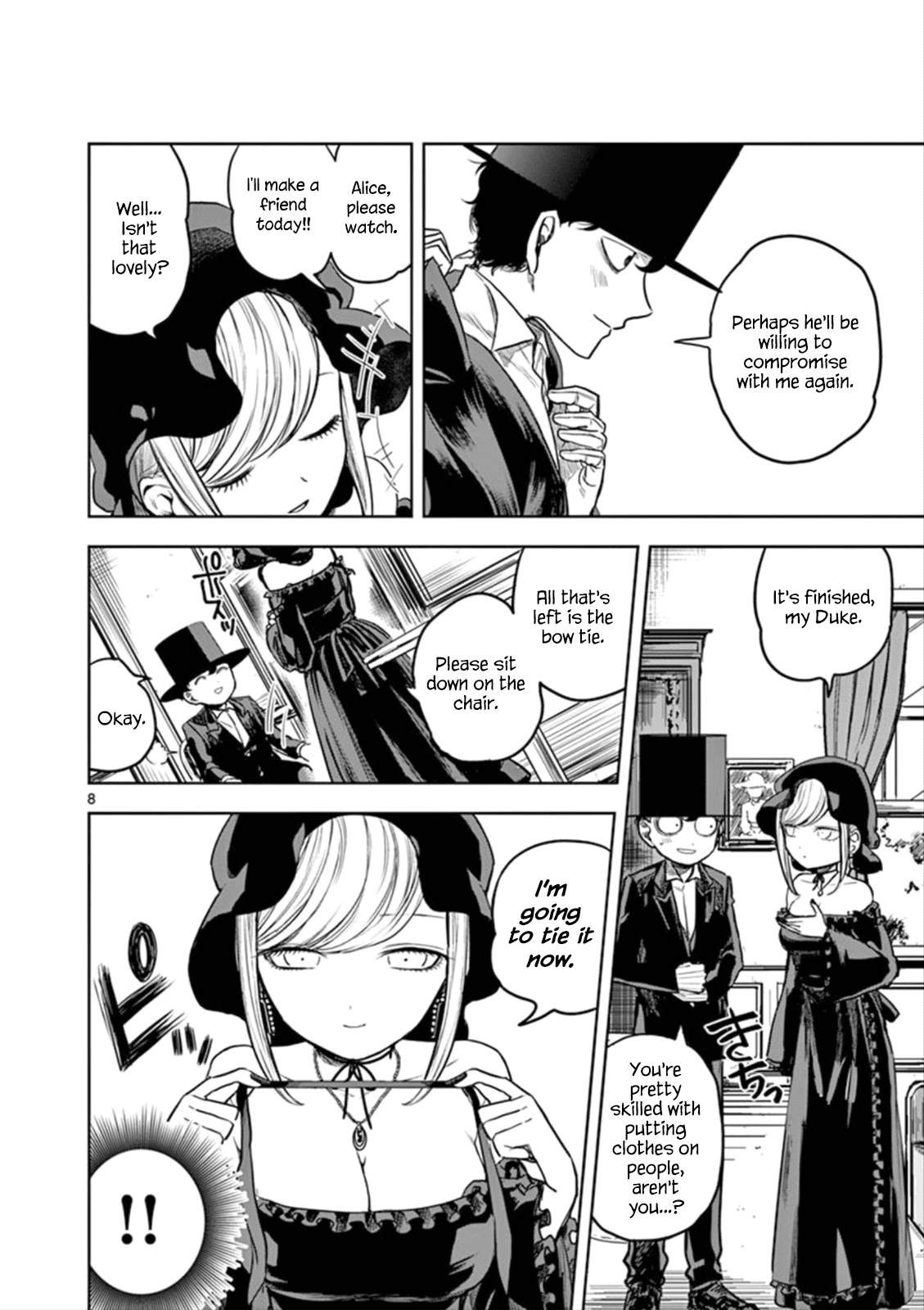 The Duke of Death and his Black Maid Chapter 2 page 8 - Chapter 2