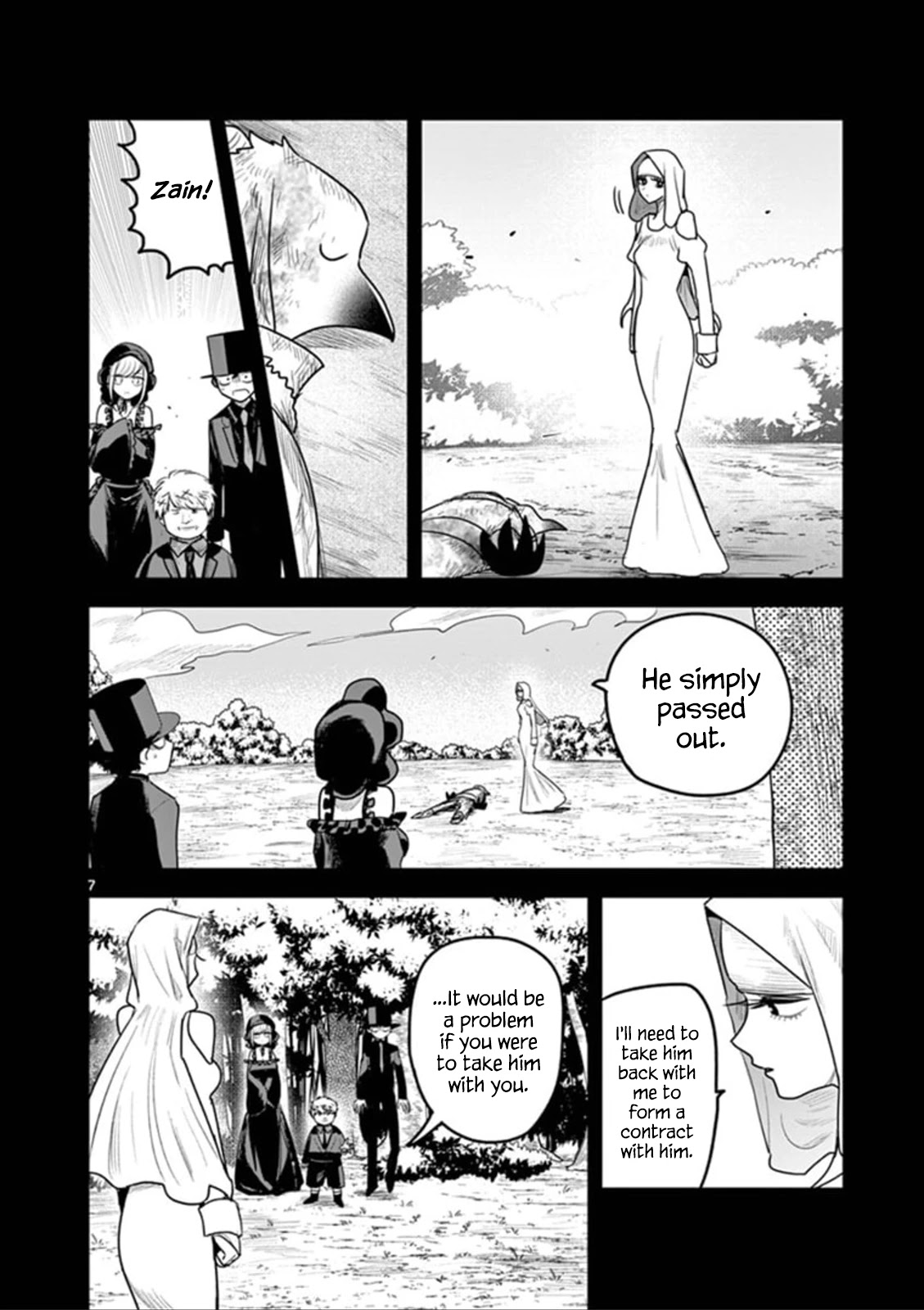 The Duke of Death and his Black Maid Chapter 200 page 7 - Chapter 200: Baton Pass