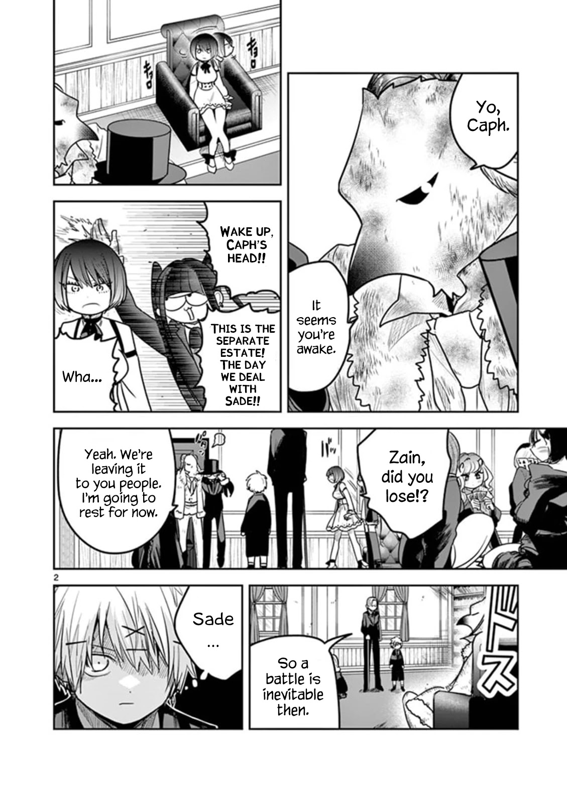 The Duke of Death and his Black Maid Chapter 201 page 2 - Chapter 201: Round Two