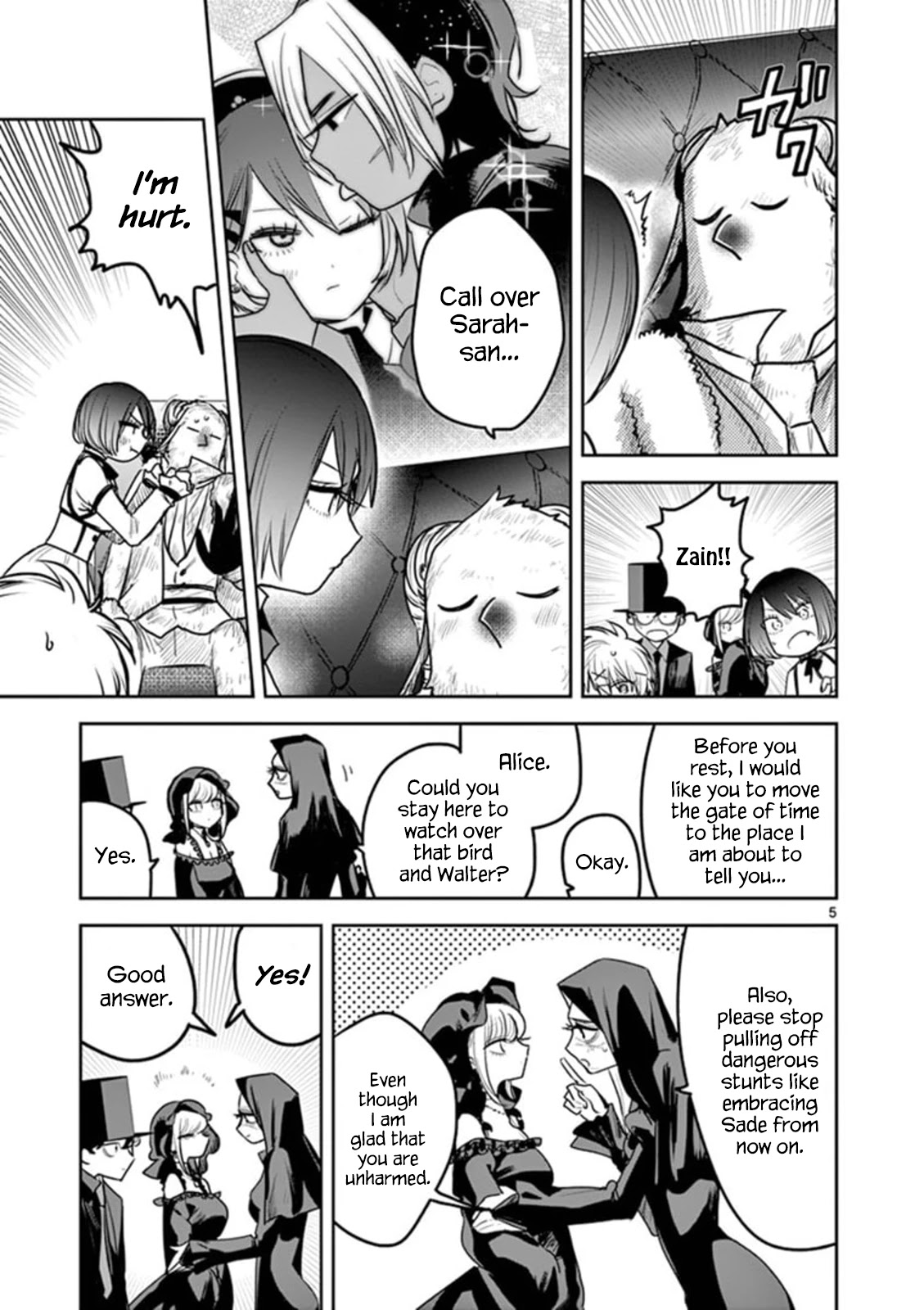 The Duke of Death and his Black Maid Chapter 201 page 5 - Chapter 201: Round Two