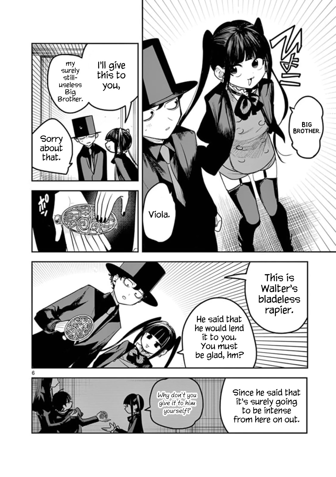 The Duke of Death and his Black Maid Chapter 201 page 6 - Chapter 201: Round Two