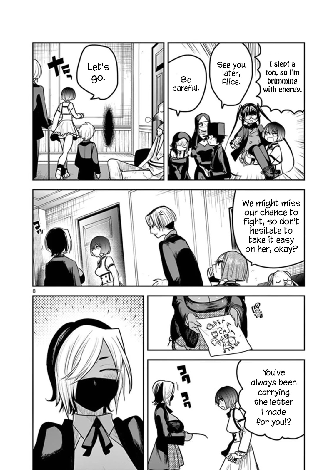 The Duke of Death and his Black Maid Chapter 201 page 8 - Chapter 201: Round Two