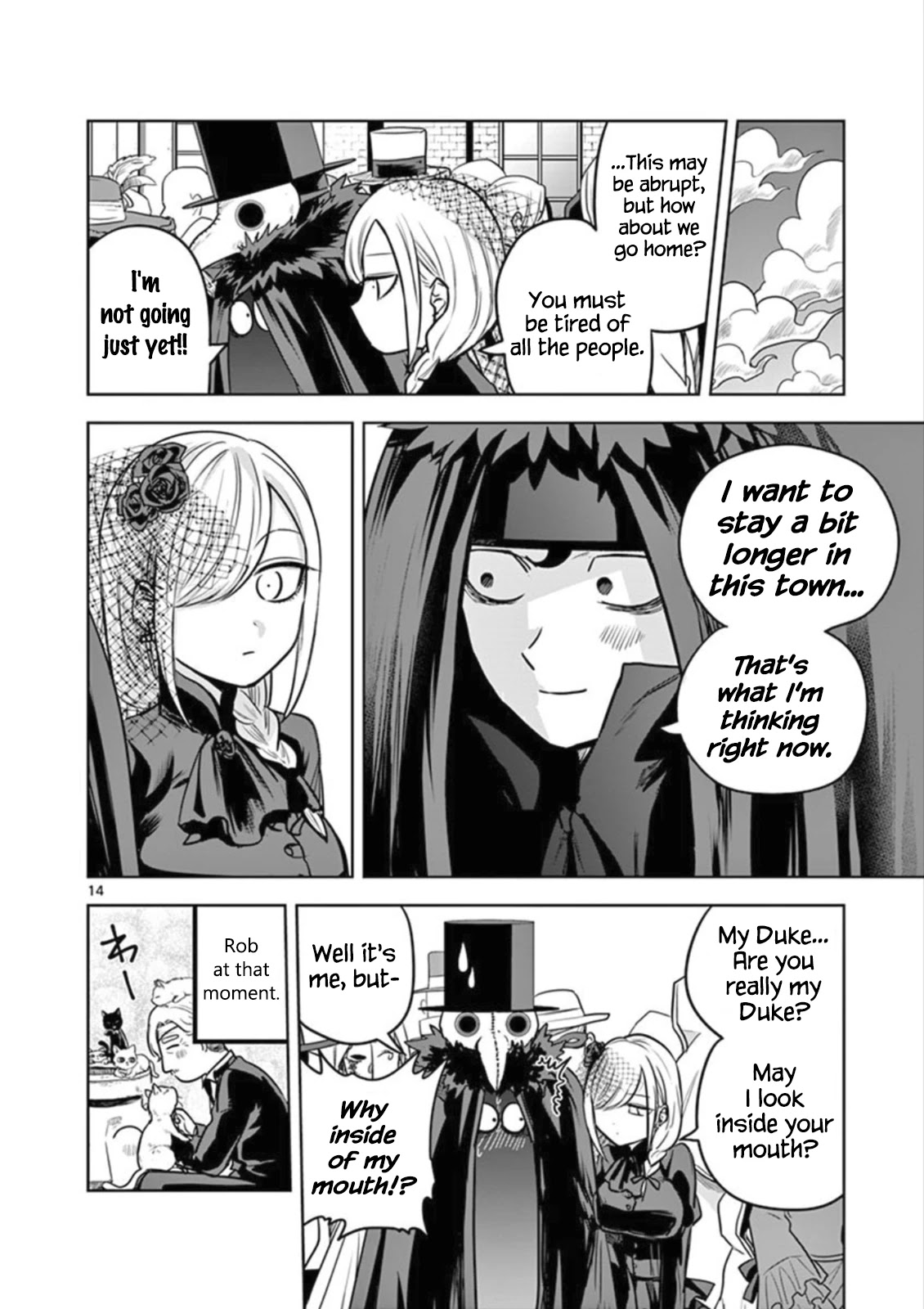 The Duke of Death and his Black Maid Chapter 21 page 13 - Chapter 21: Town 2