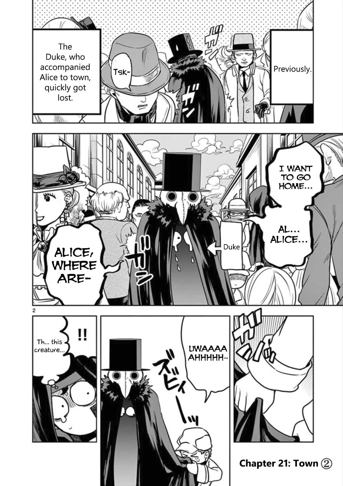 The Duke of Death and his Black Maid Chapter 21 page 2 - Chapter 21: Town 2