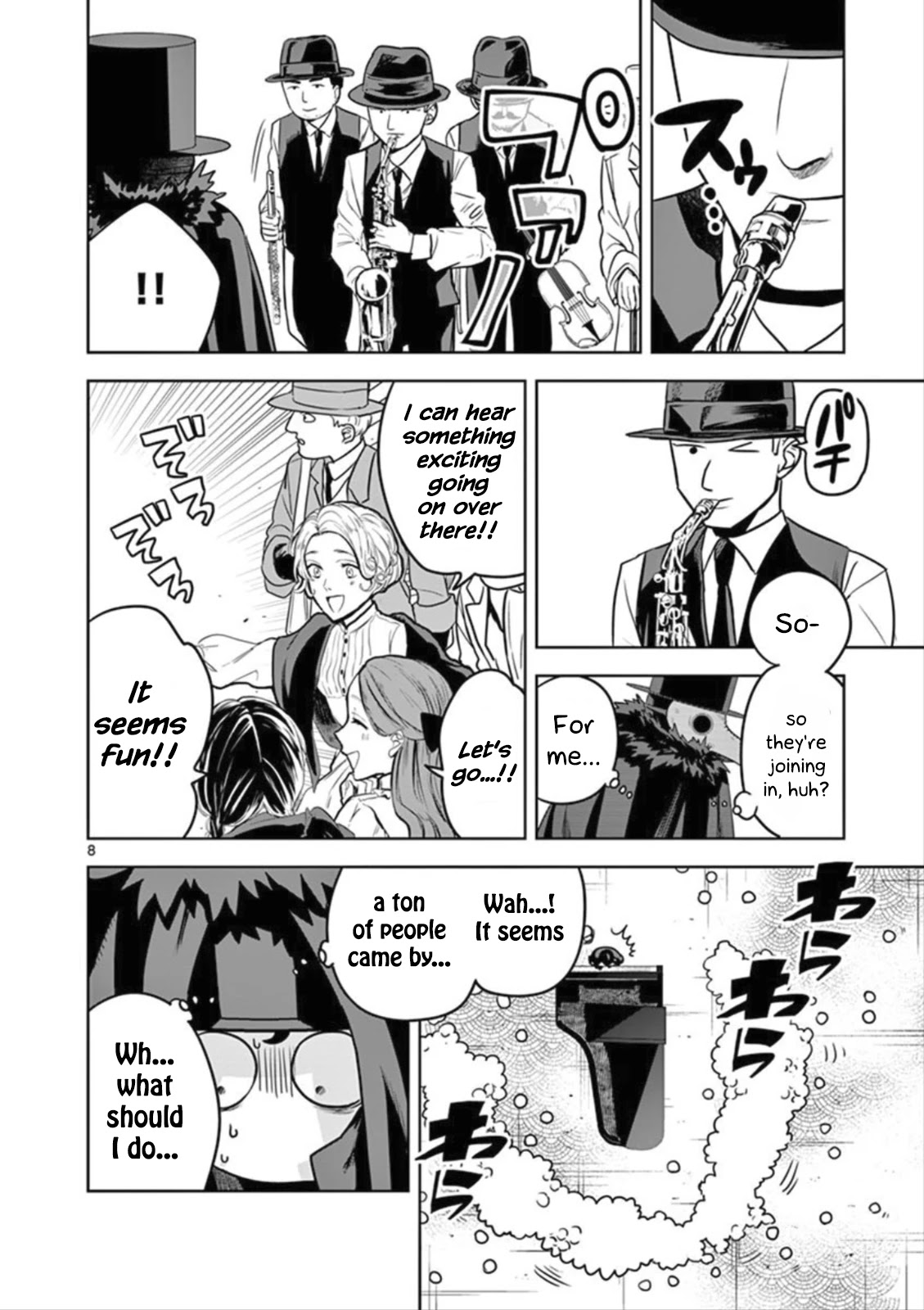 The Duke of Death and his Black Maid Chapter 21 page 8 - Chapter 21: Town 2