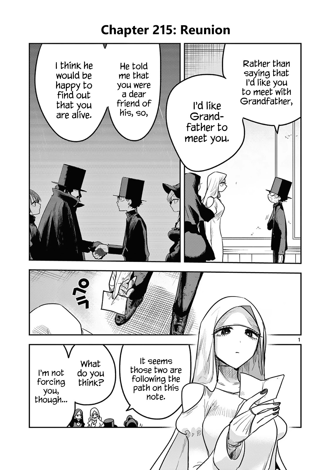 The Duke of Death and his Black Maid Chapter 215 page 1 - Chapter 215: Reunion