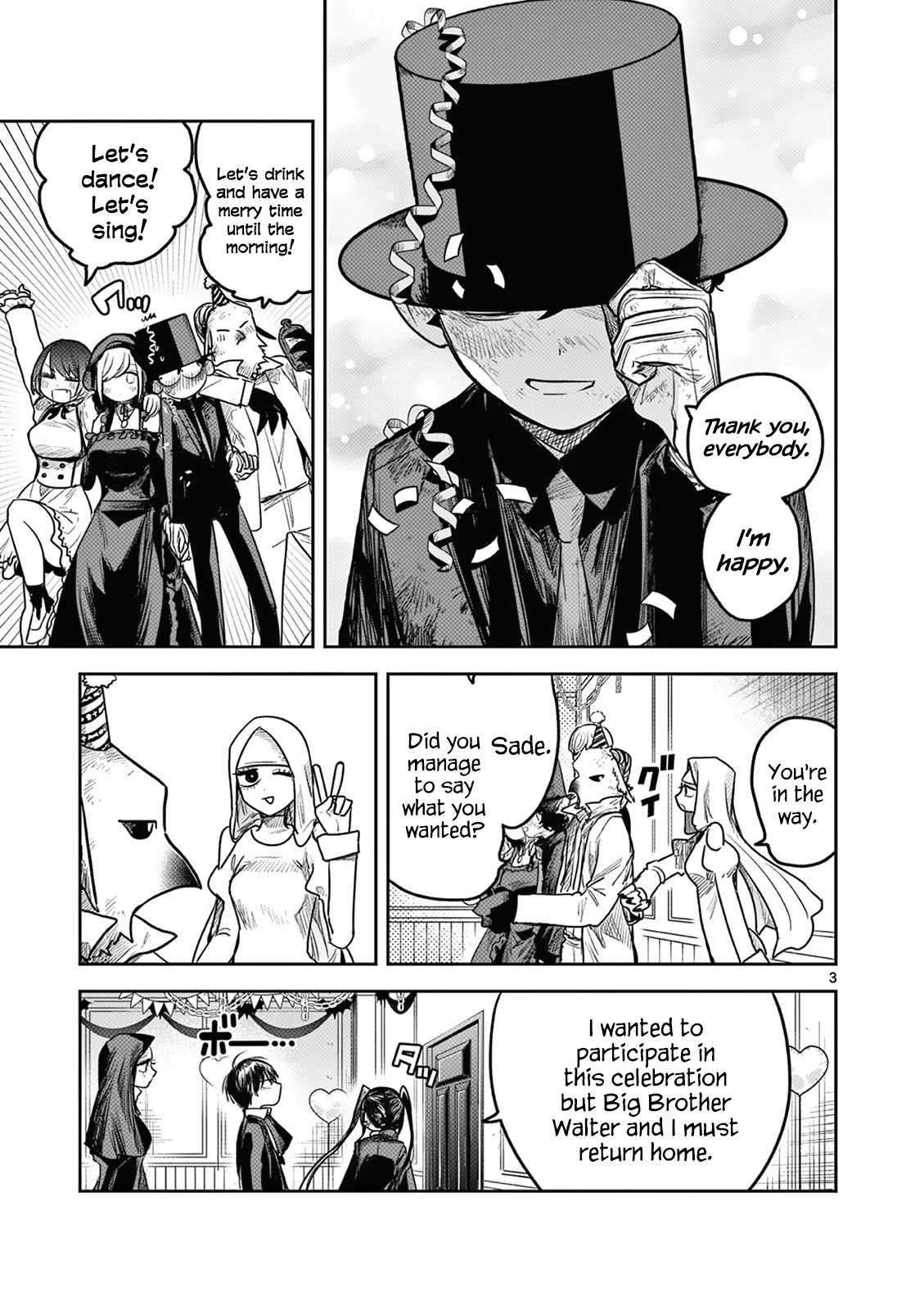 The Duke of Death and his Black Maid Chapter 216 page 3 - Chapter 216: Celebration
