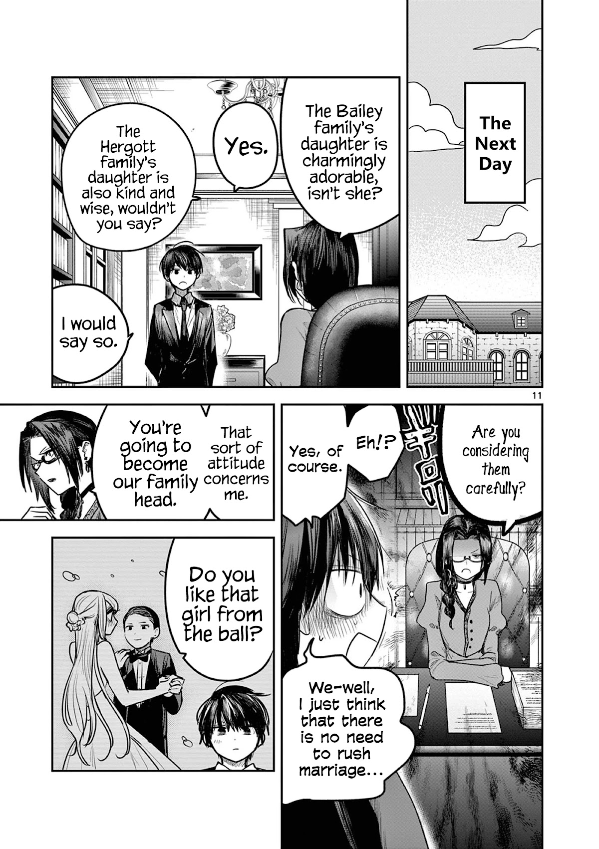 The Duke of Death and his Black Maid Chapter 219 page 11 - Chapter 219: Walter and Daleth