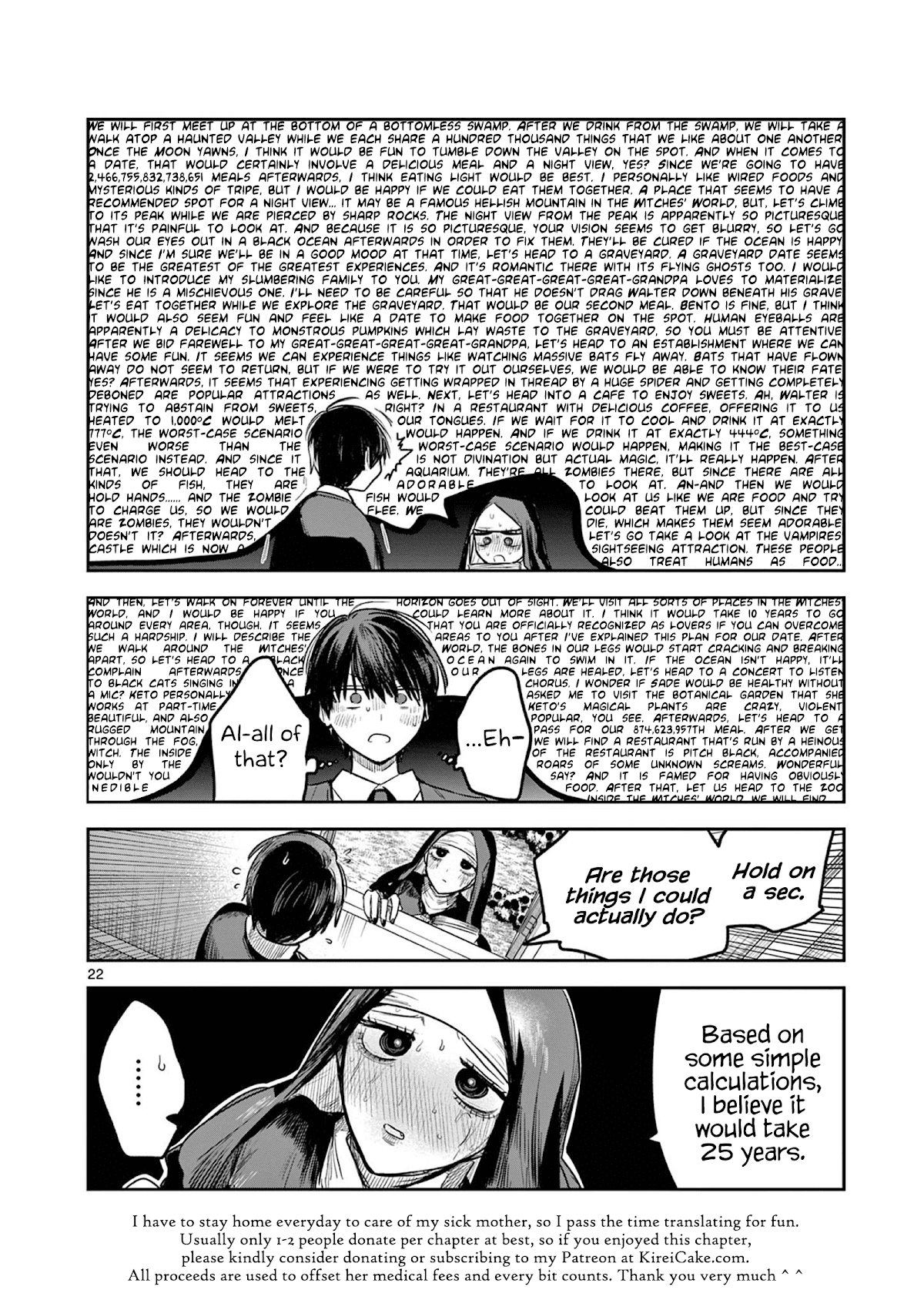 The Duke of Death and his Black Maid Chapter 219 page 22 - Chapter 219: Walter and Daleth