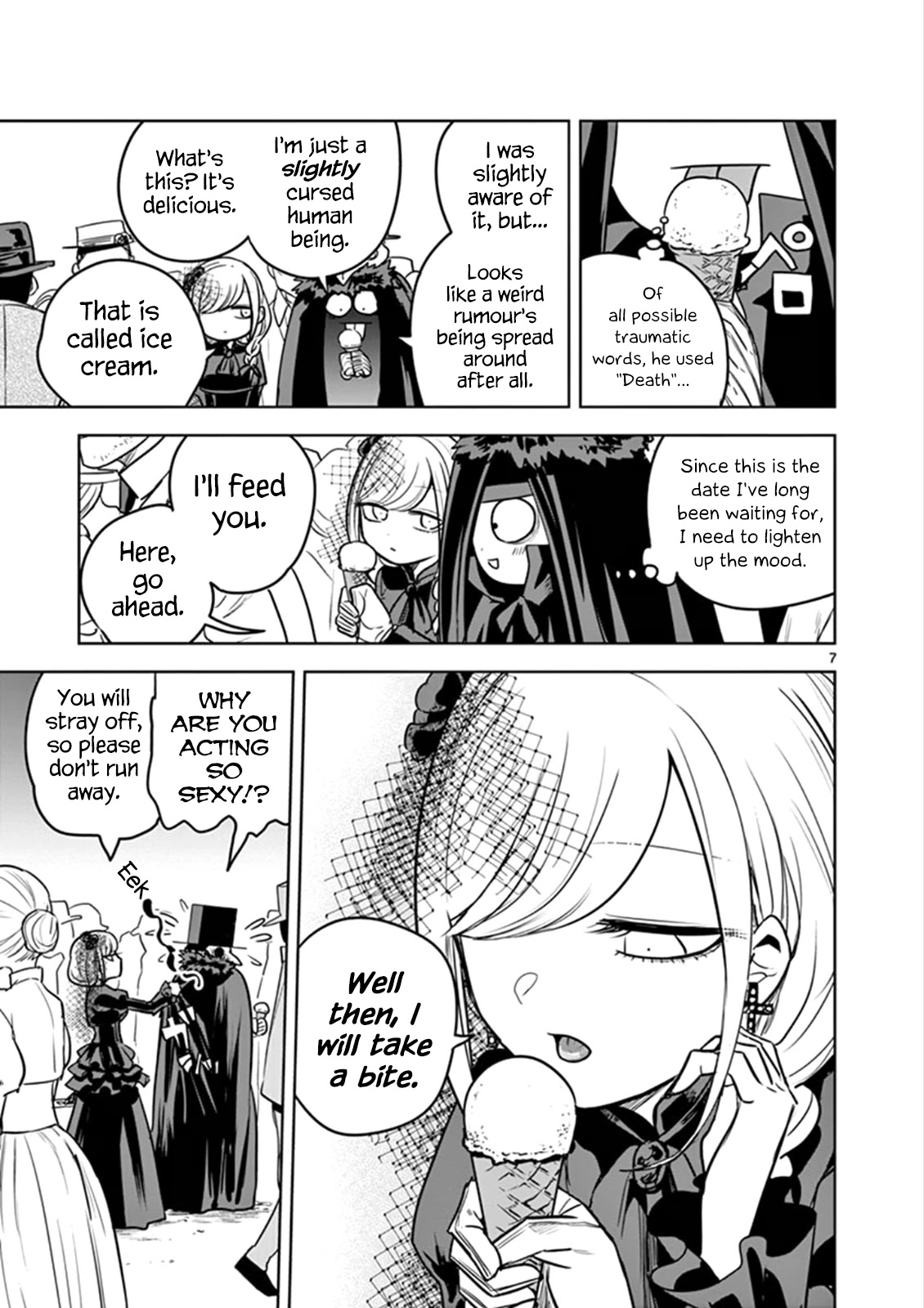 The Duke of Death and his Black Maid Chapter 22 page 7 - Chapter 22: Town 3