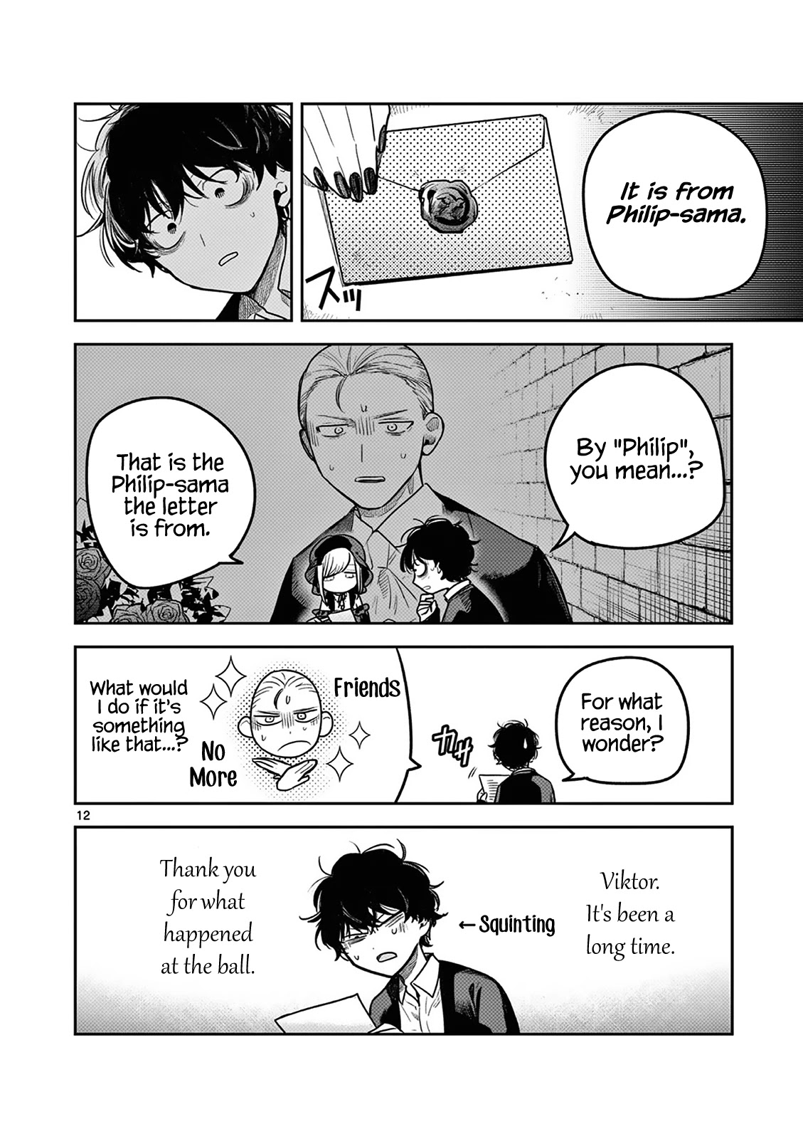 The Duke of Death and his Black Maid Chapter 220 page 12 - Chapter 220: Letter