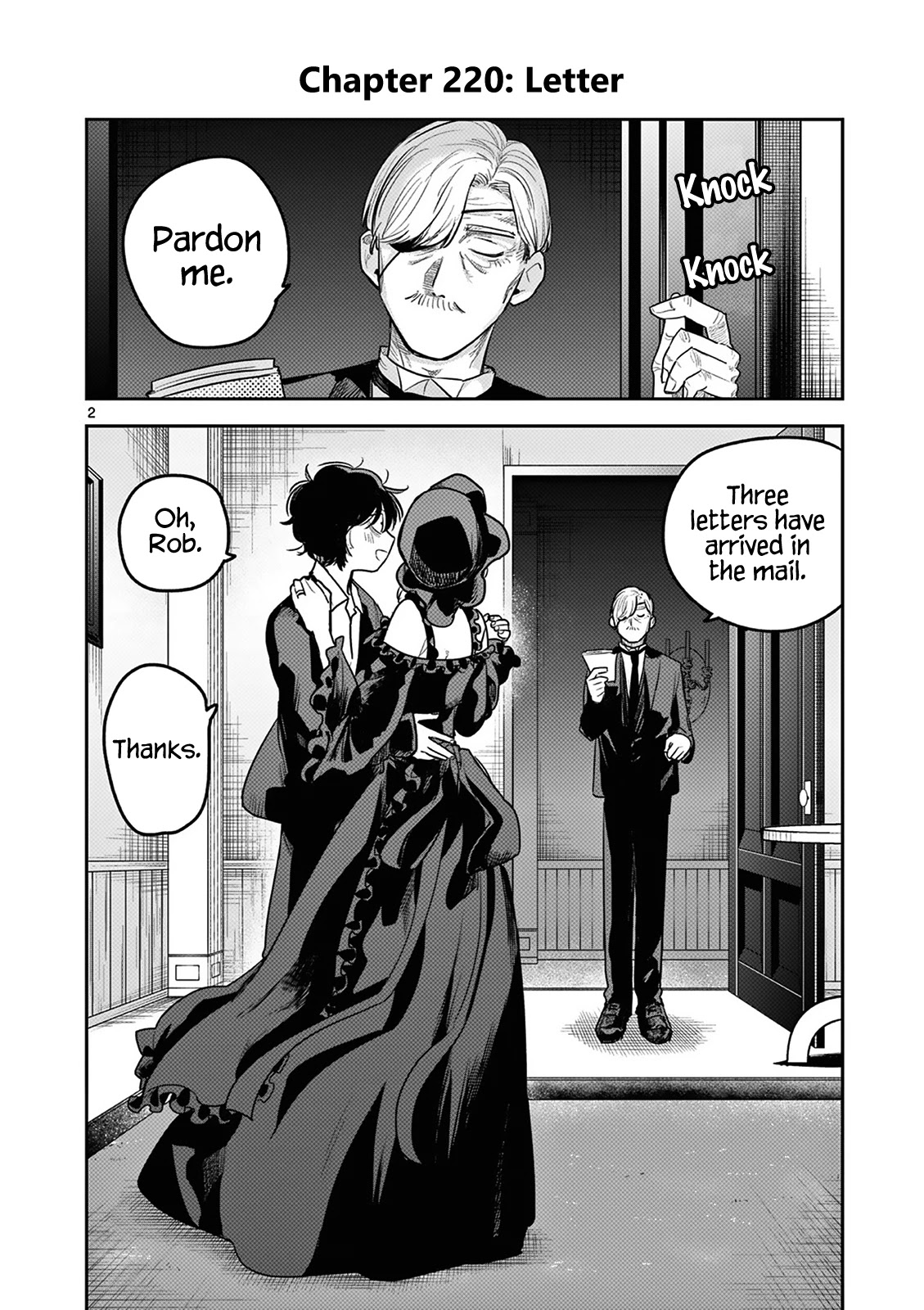 The Duke of Death and his Black Maid Chapter 220 page 2 - Chapter 220: Letter