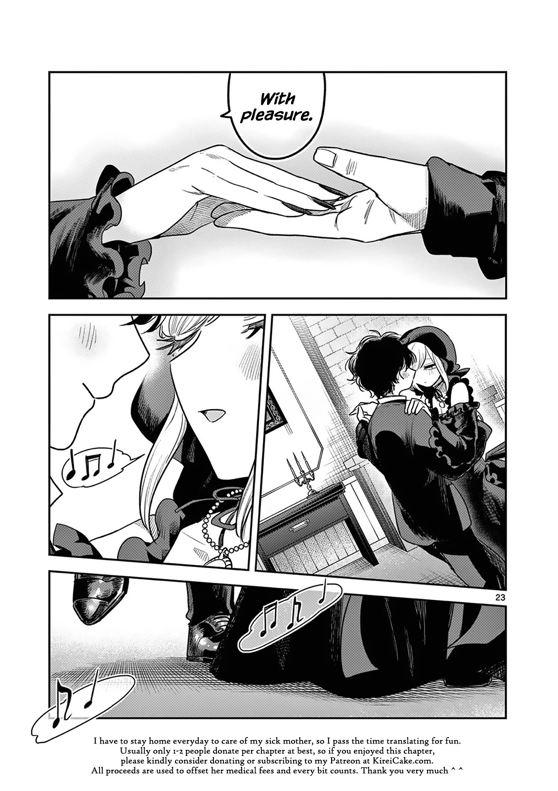 The Duke of Death and his Black Maid Chapter 220 page 23 - Chapter 220: Letter