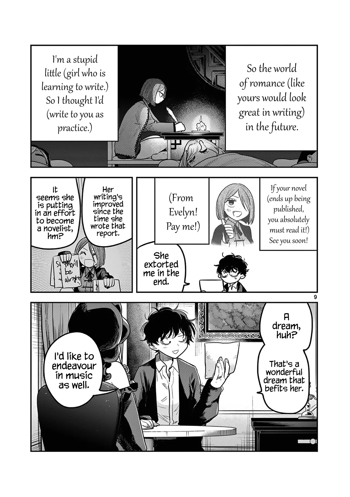 The Duke of Death and his Black Maid Chapter 220 page 9 - Chapter 220: Letter