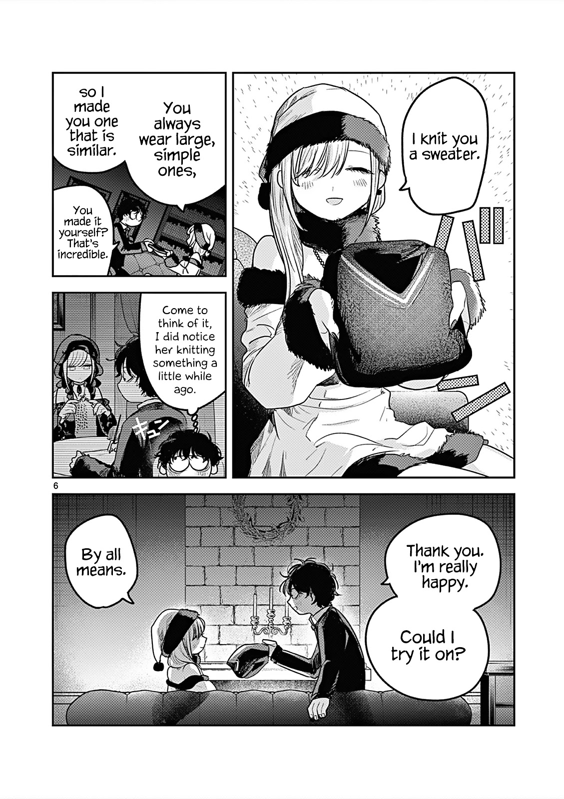The Duke of Death and his Black Maid Chapter 221.5 page 6 - Chapter 221.5: Christmas With Only the Two of Them