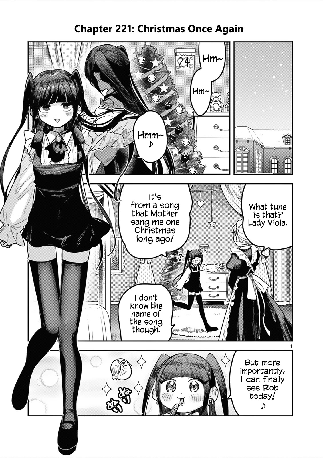 The Duke of Death and his Black Maid Chapter 221 page 1 - Chapter 221: Christmas Once Again