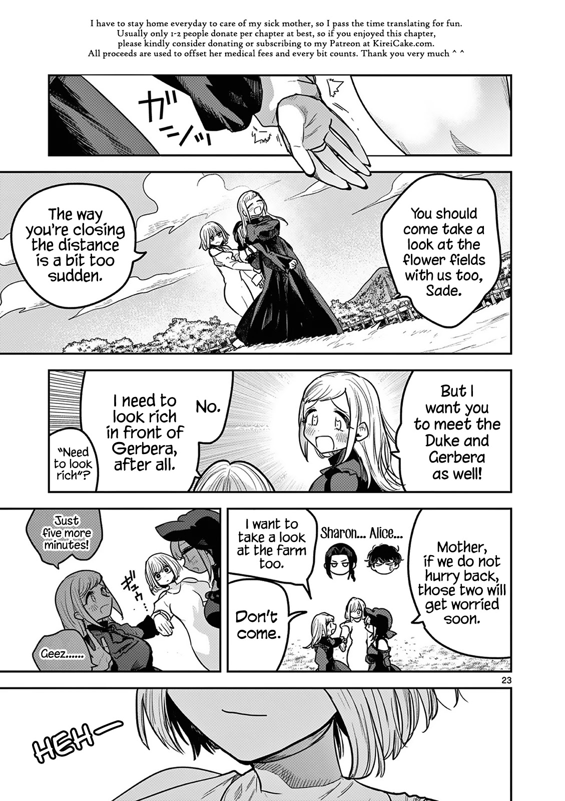 The Duke of Death and his Black Maid Chapter 222 page 23 - Chapter 222: The Promised Place