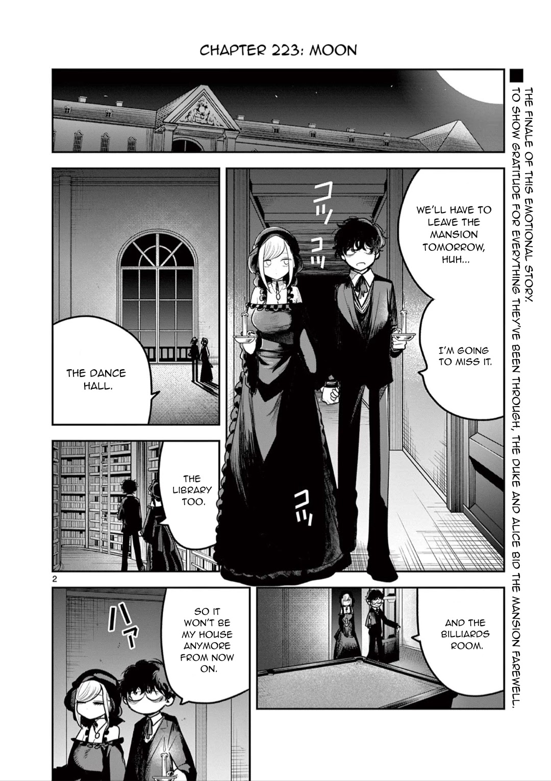 The Duke of Death and his Black Maid Chapter 223 page 2 - Chapter 223: Moon [END]