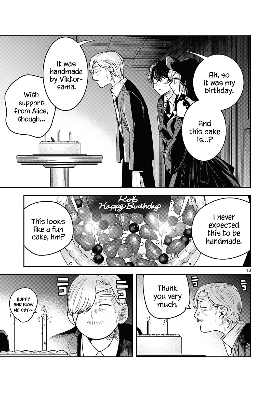 The Duke of Death and his Black Maid Chapter 228 page 13 - Chapter 228: Duet Handicraft