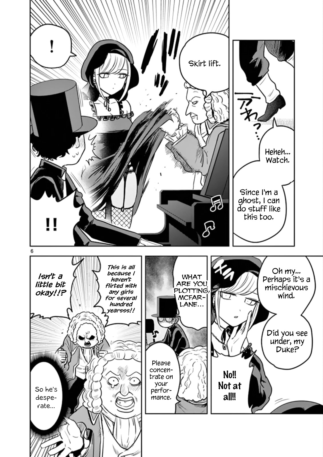 The Duke of Death and his Black Maid Chapter 23 page 6 - Chapter 23: McFarlane's Score