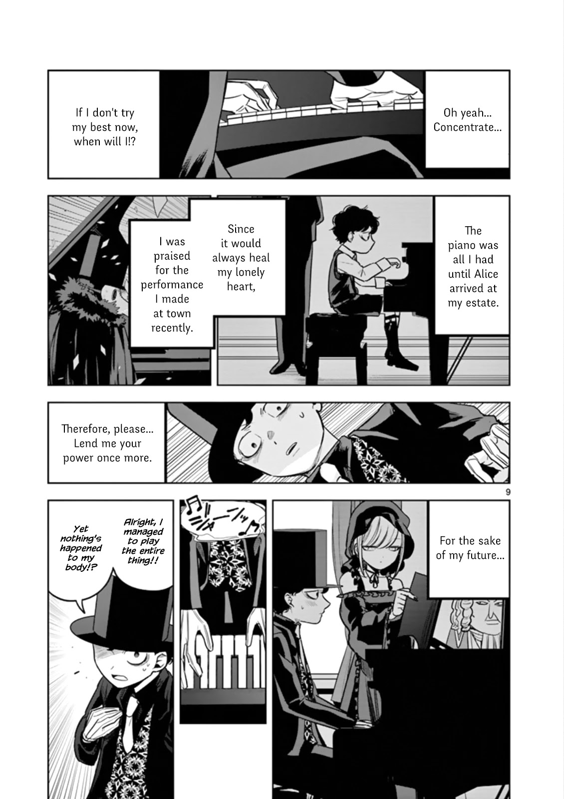 The Duke of Death and his Black Maid Chapter 23 page 9 - Chapter 23: McFarlane's Score