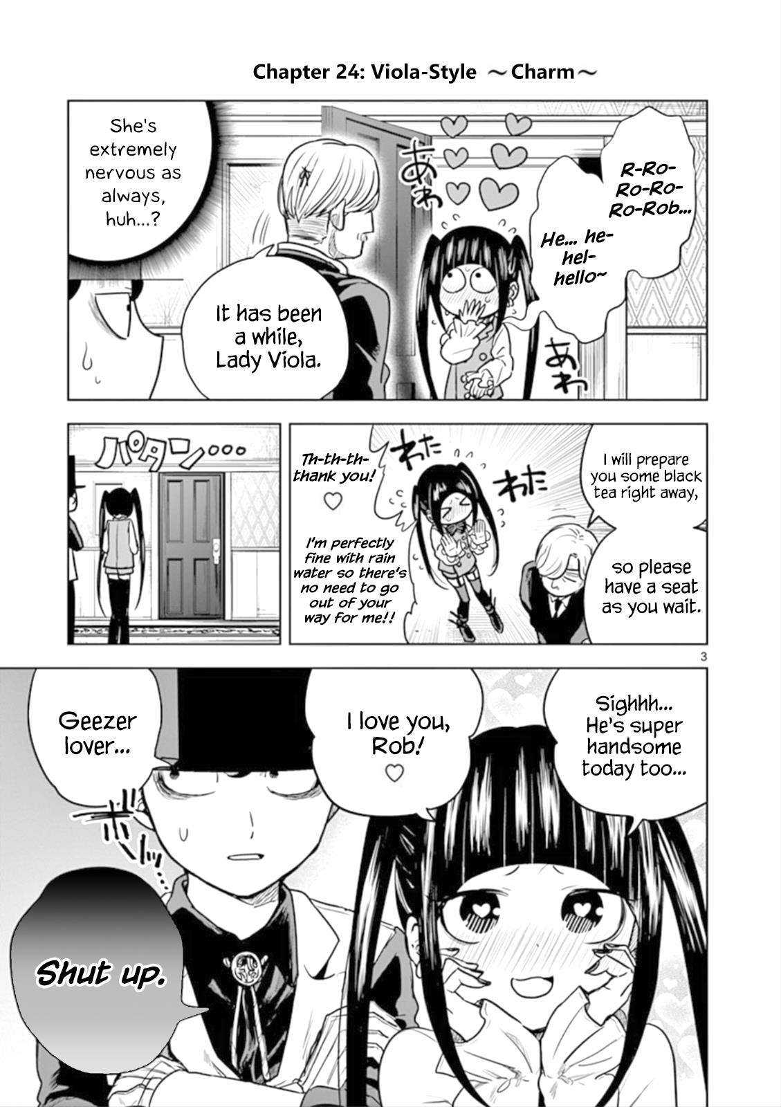 The Duke of Death and his Black Maid Chapter 24 page 3 - Chapter 24: Viola-style ~ charm ~
