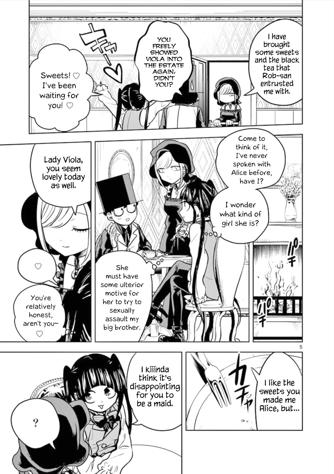 The Duke of Death and his Black Maid Chapter 24 page 5 - Chapter 24: Viola-style ~ charm ~