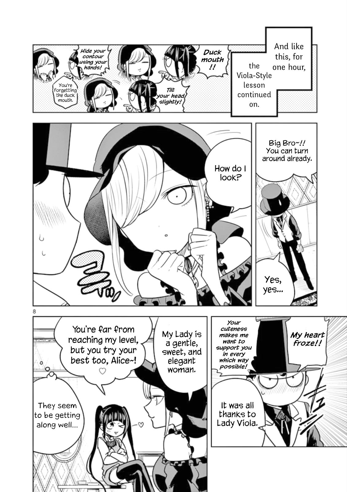 The Duke of Death and his Black Maid Chapter 24 page 8 - Chapter 24: Viola-style ~ charm ~