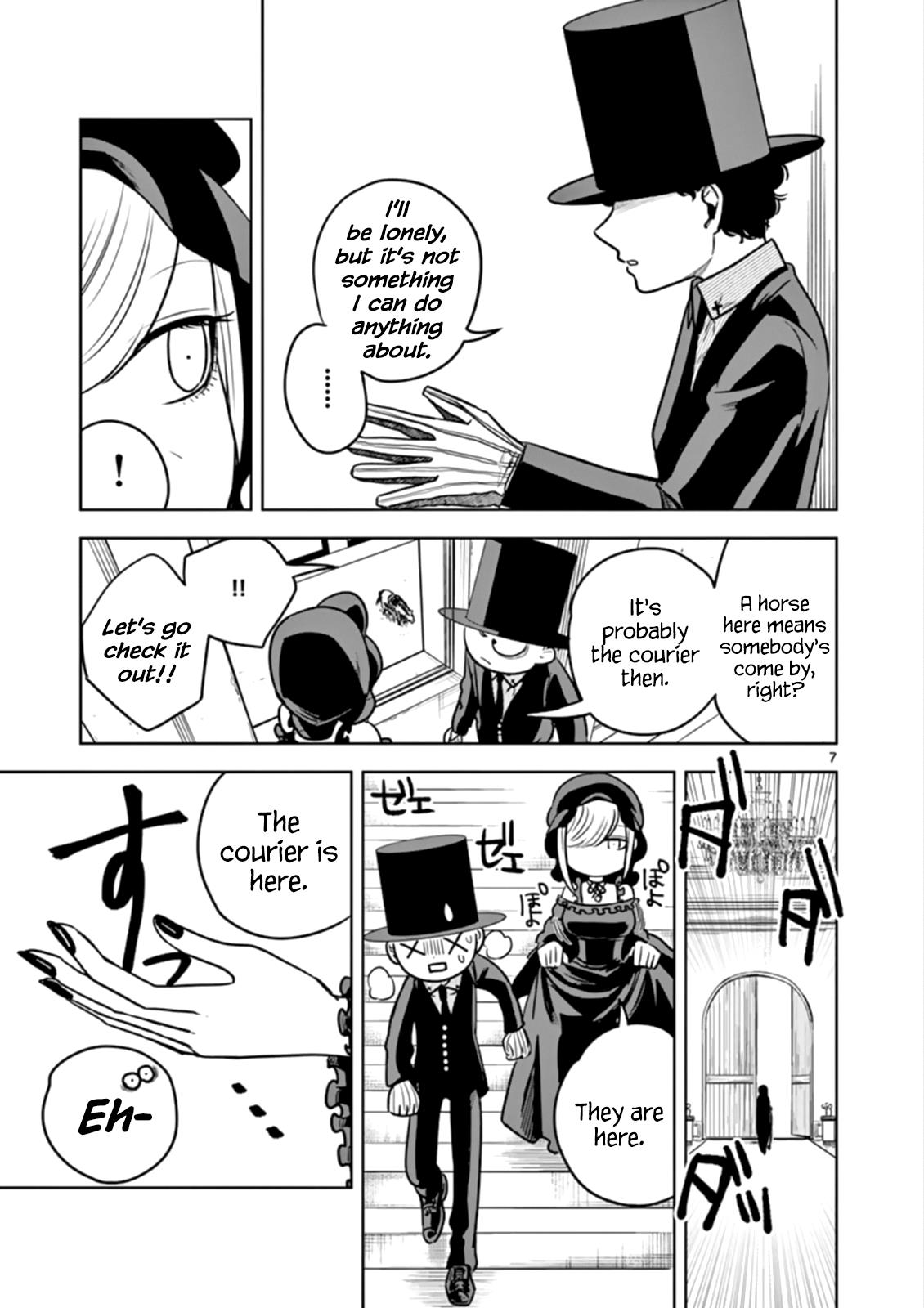 The Duke of Death and his Black Maid Chapter 25 page 7 - Chapter 25: Courier