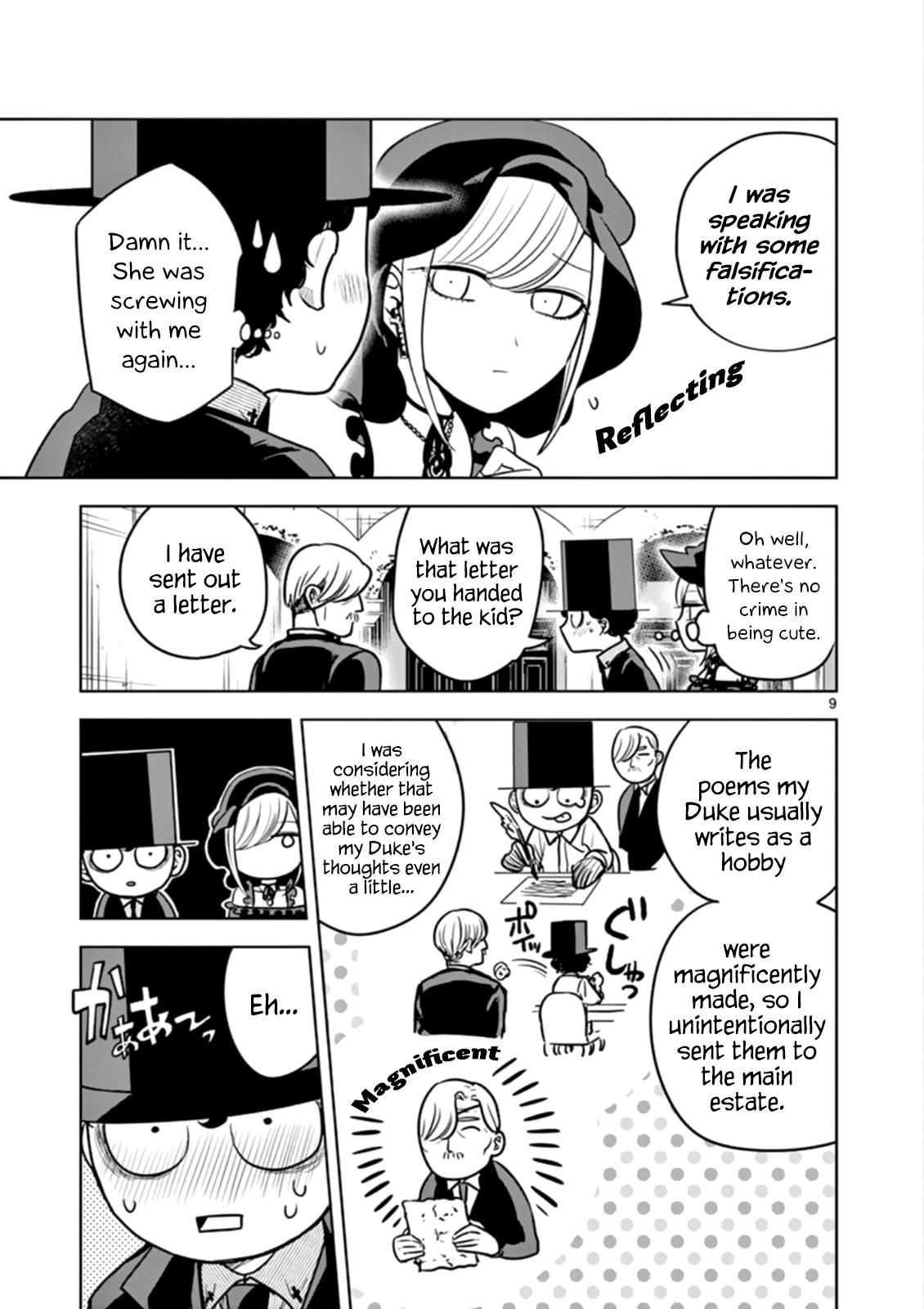 The Duke of Death and his Black Maid Chapter 25 page 9 - Chapter 25: Courier