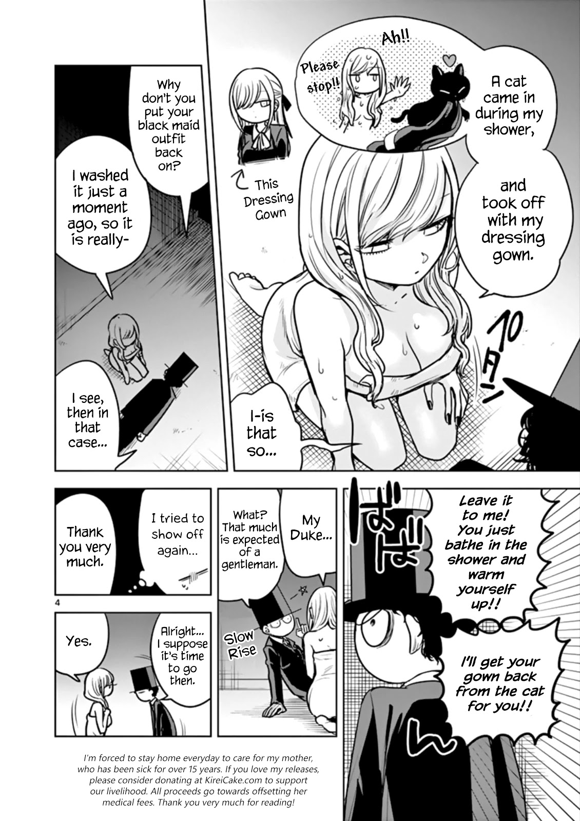 The Duke of Death and his Black Maid Chapter 26 page 4 - Chapter 26: Black Cat Search