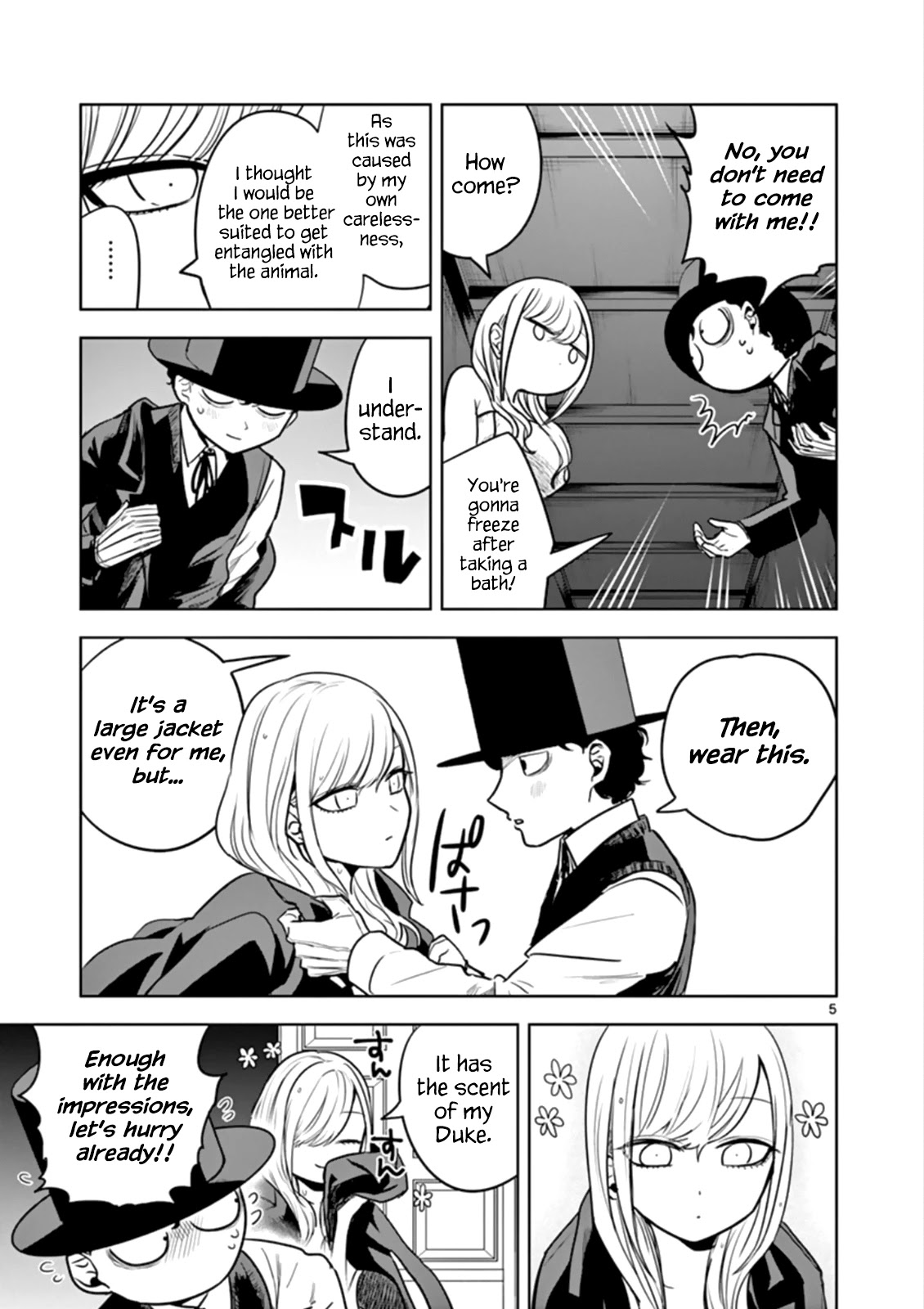 The Duke of Death and his Black Maid Chapter 26 page 5 - Chapter 26: Black Cat Search