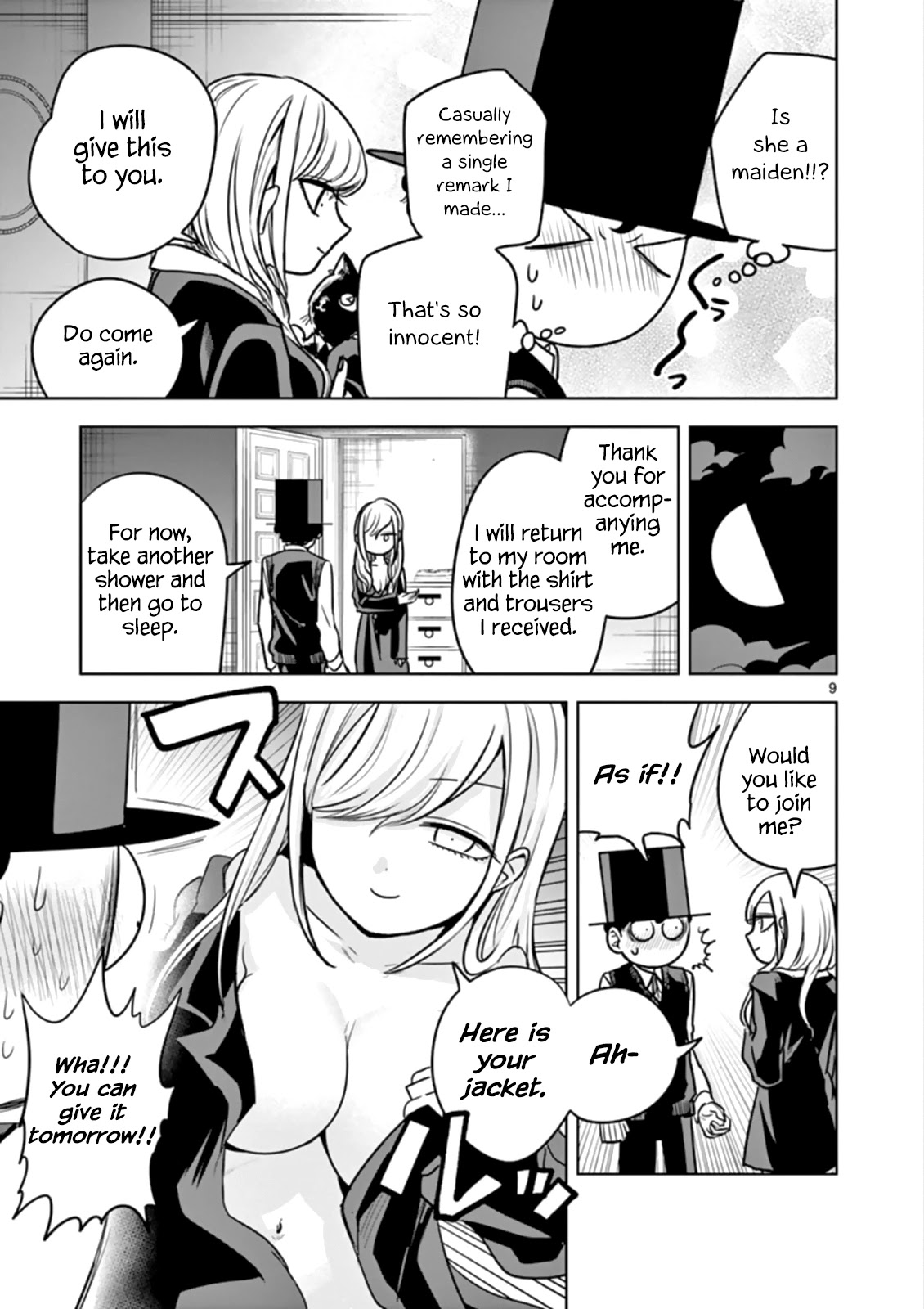 The Duke of Death and his Black Maid Chapter 26 page 9 - Chapter 26: Black Cat Search