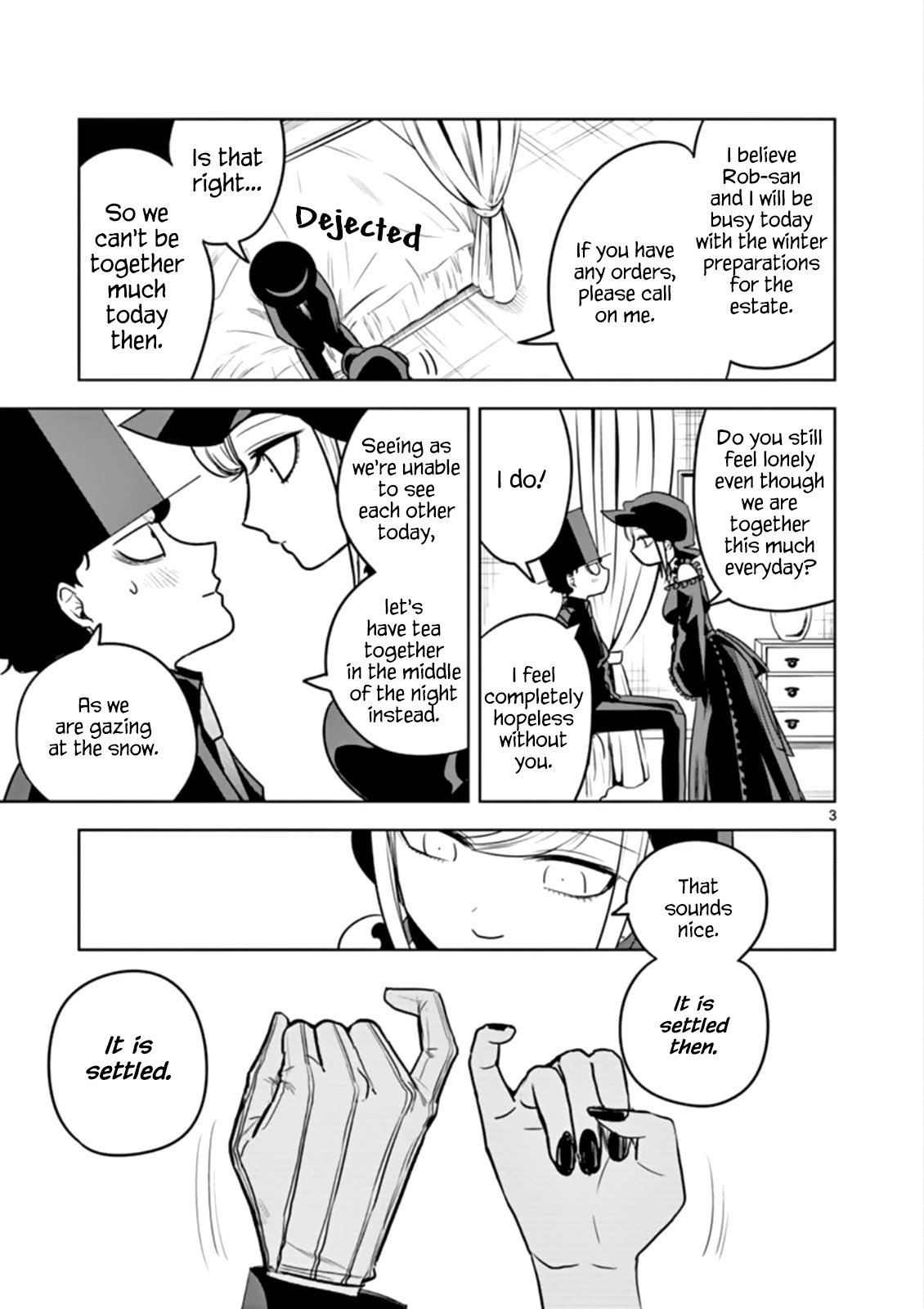 The Duke of Death and his Black Maid Chapter 28 page 3 - Chapter 28: Winter Preparations