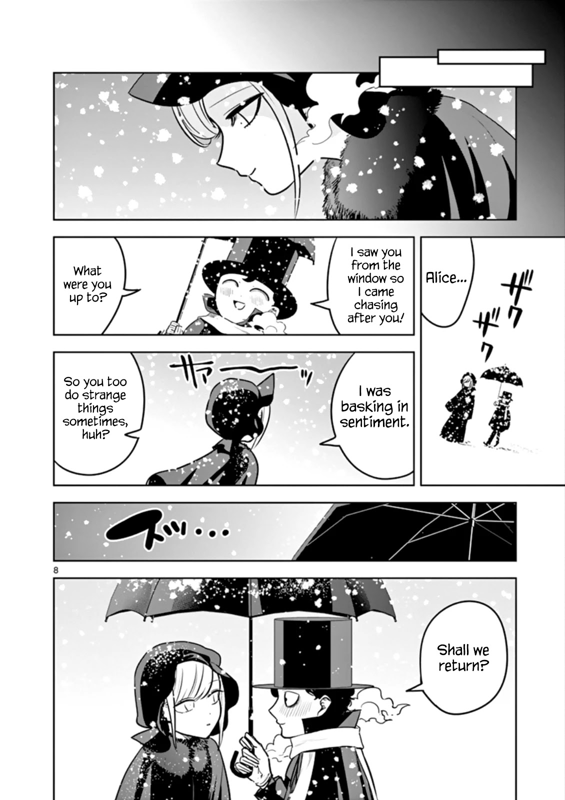 The Duke of Death and his Black Maid Chapter 28 page 8 - Chapter 28: Winter Preparations