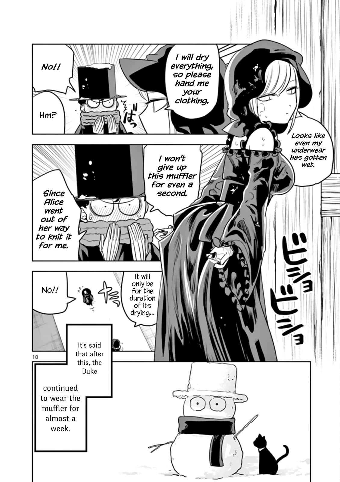 The Duke of Death and his Black Maid Chapter 29 page 10 - Chapter 29: Playing in the Snow