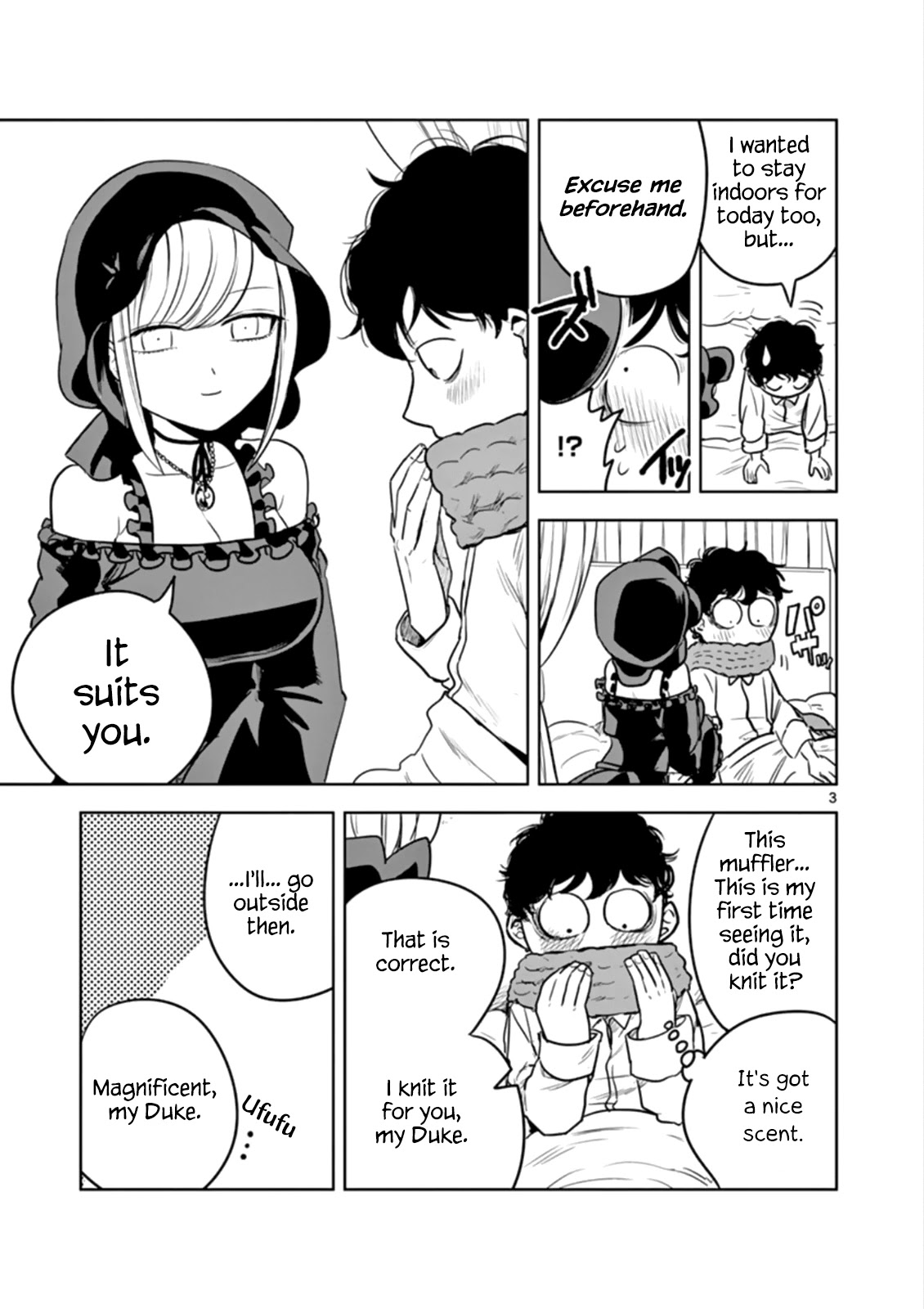 The Duke of Death and his Black Maid Chapter 29 page 3 - Chapter 29: Playing in the Snow