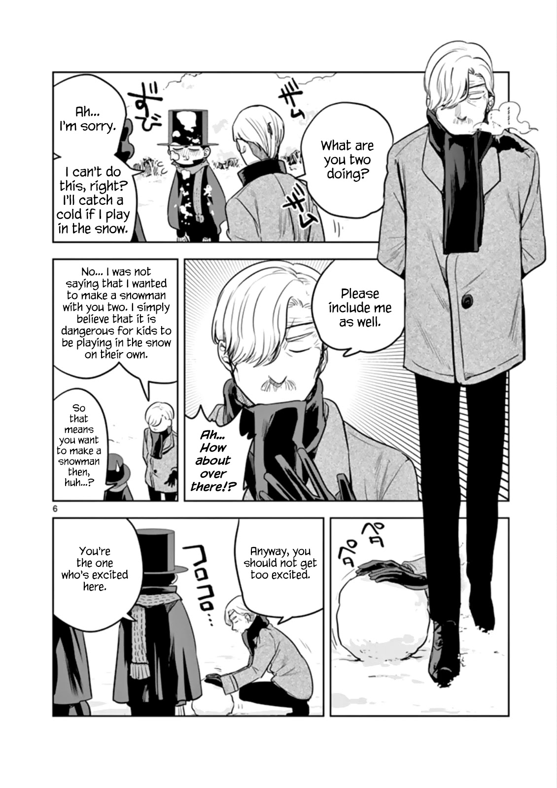The Duke of Death and his Black Maid Chapter 29 page 6 - Chapter 29: Playing in the Snow