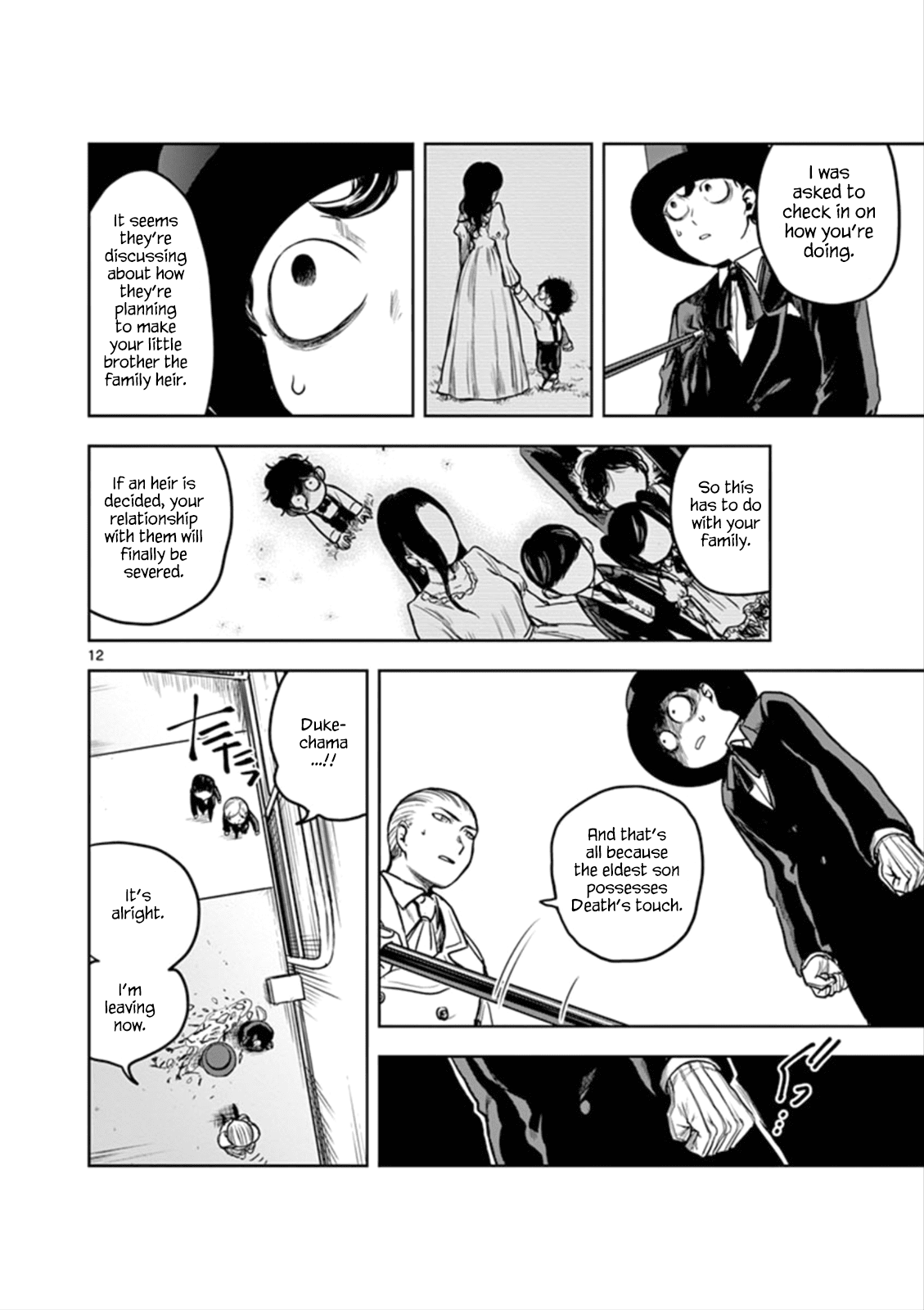 The Duke of Death and his Black Maid Chapter 3 page 12 - Chapter 3