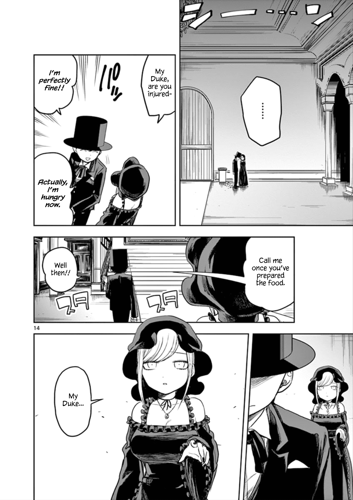 The Duke of Death and his Black Maid Chapter 3 page 14 - Chapter 3