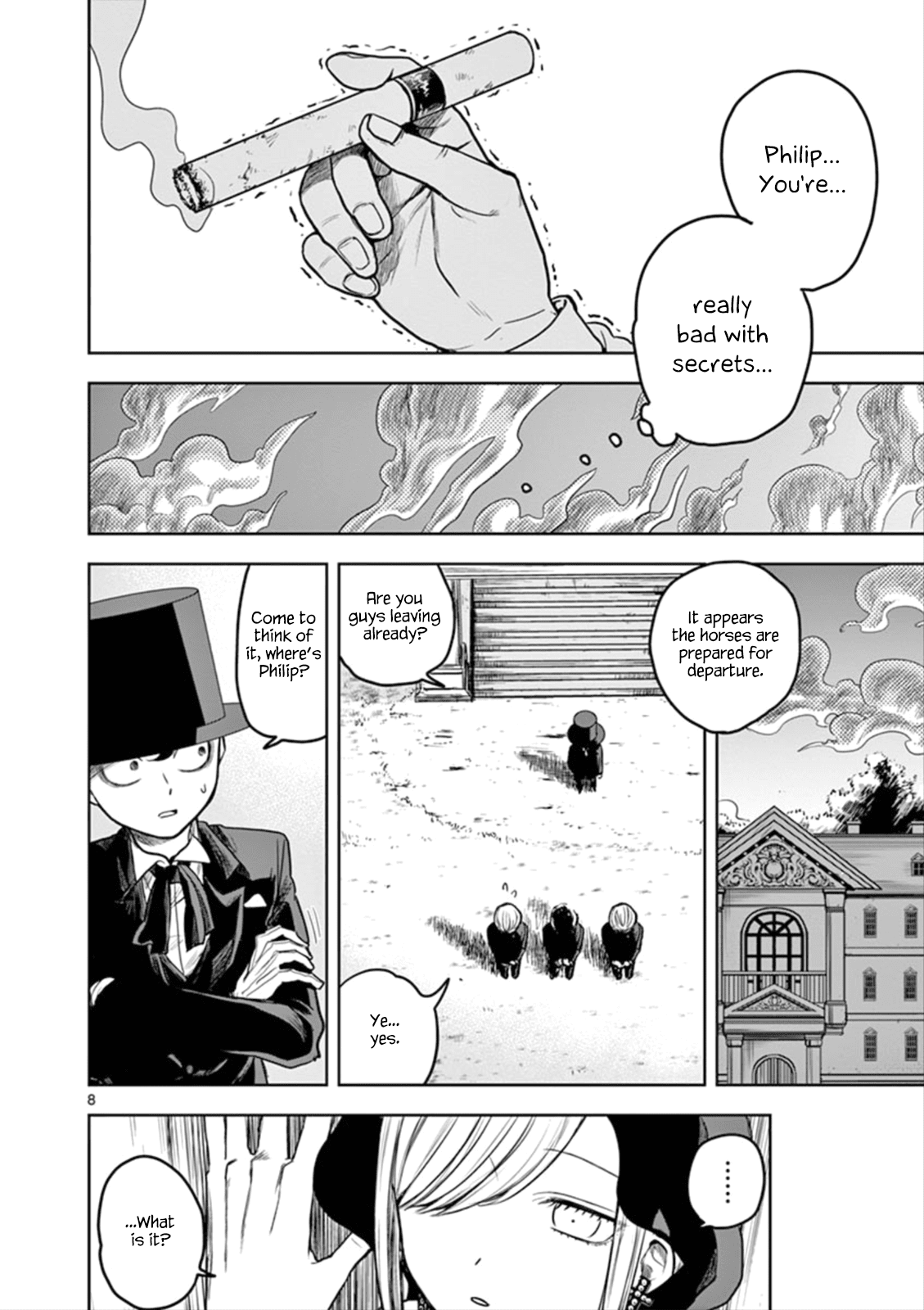 The Duke of Death and his Black Maid Chapter 3 page 8 - Chapter 3