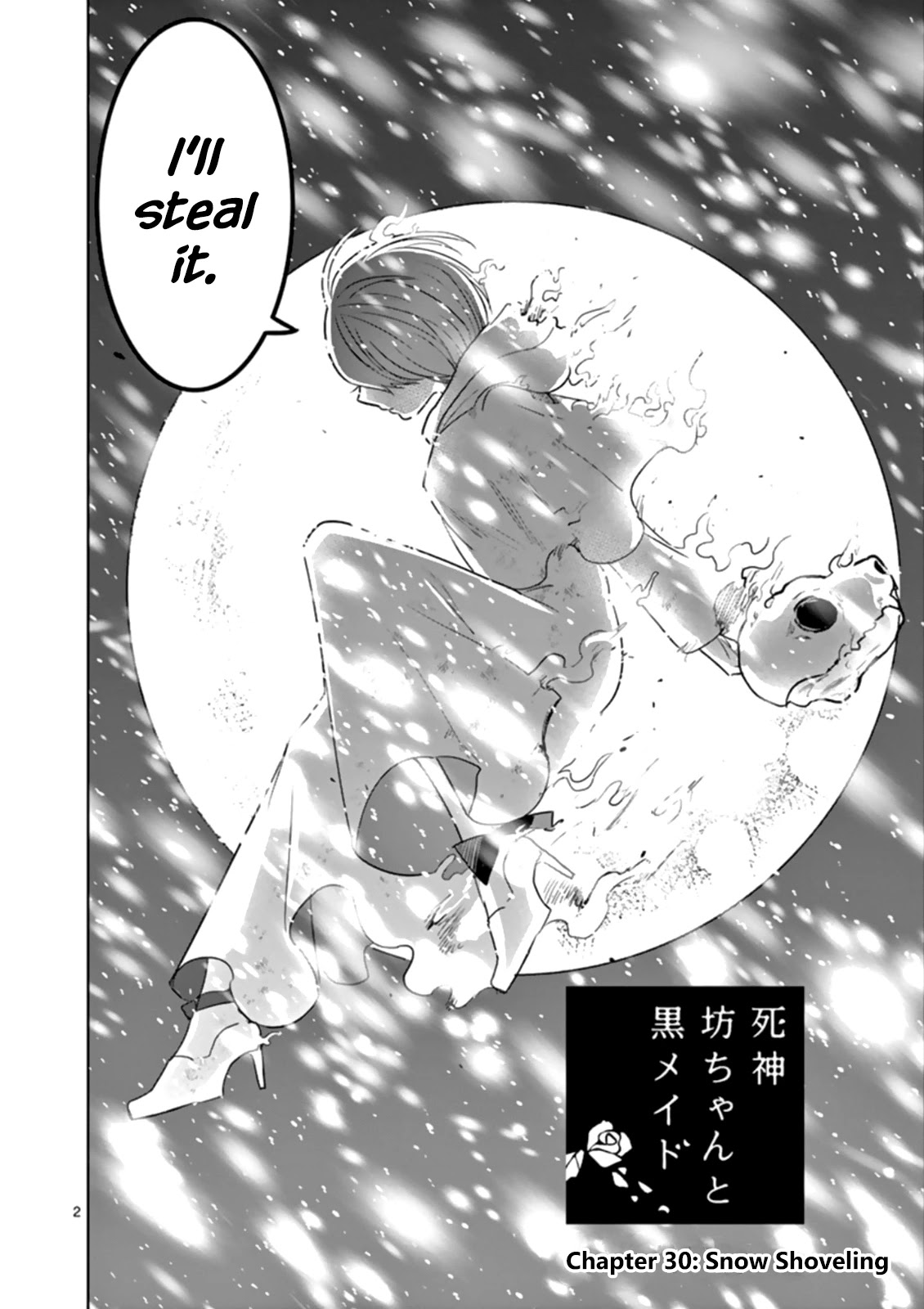 The Duke of Death and his Black Maid Chapter 30 page 2 - Chapter 30: Snow Shoveling
