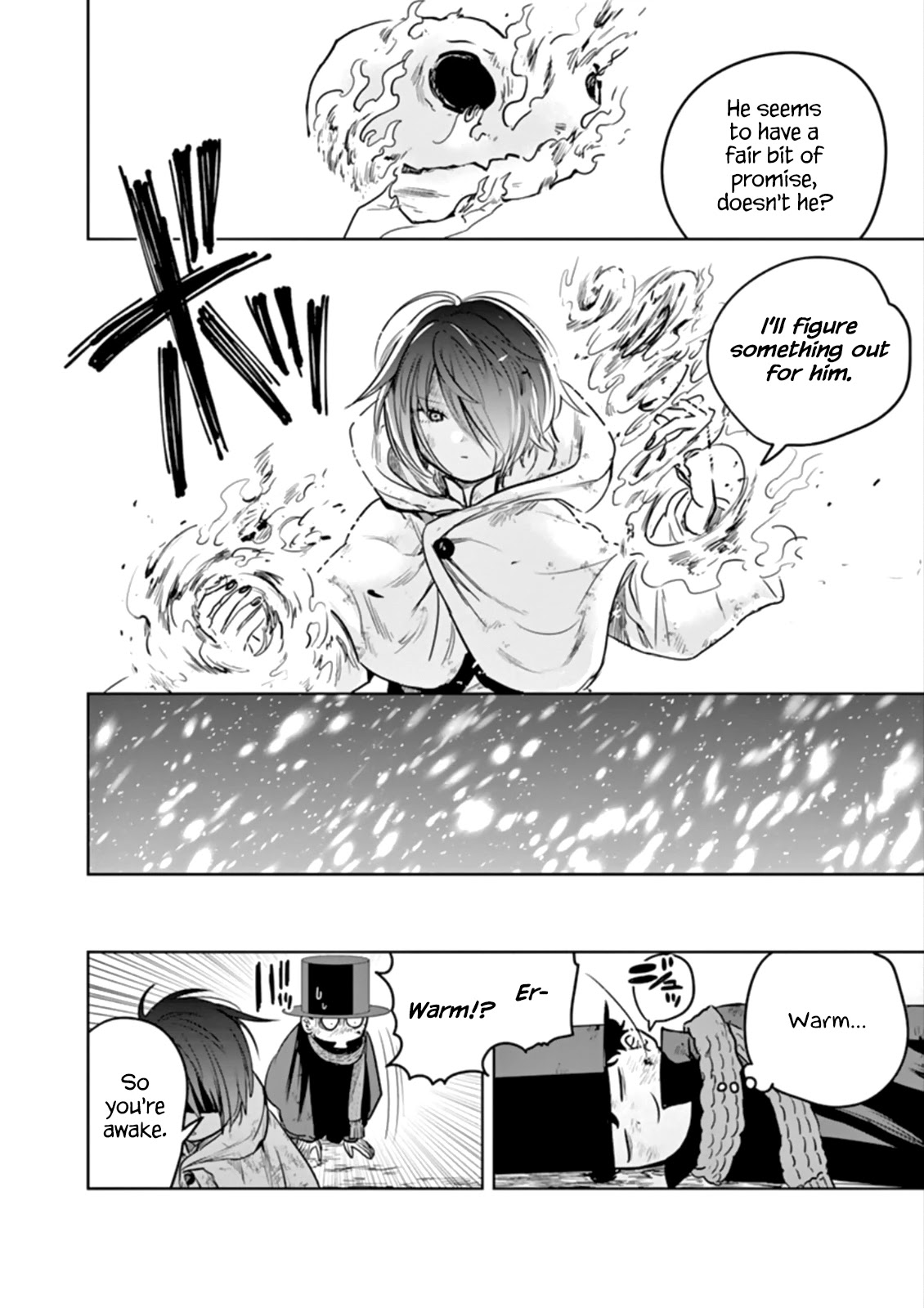 The Duke of Death and his Black Maid Chapter 30 page 8 - Chapter 30: Snow Shoveling