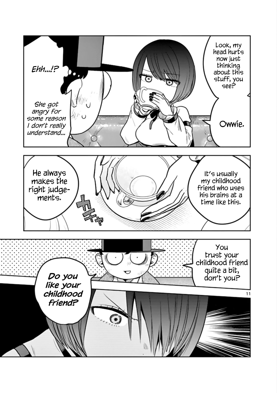 The Duke of Death and his Black Maid Chapter 31 page 11 - Chapter 31: Caph