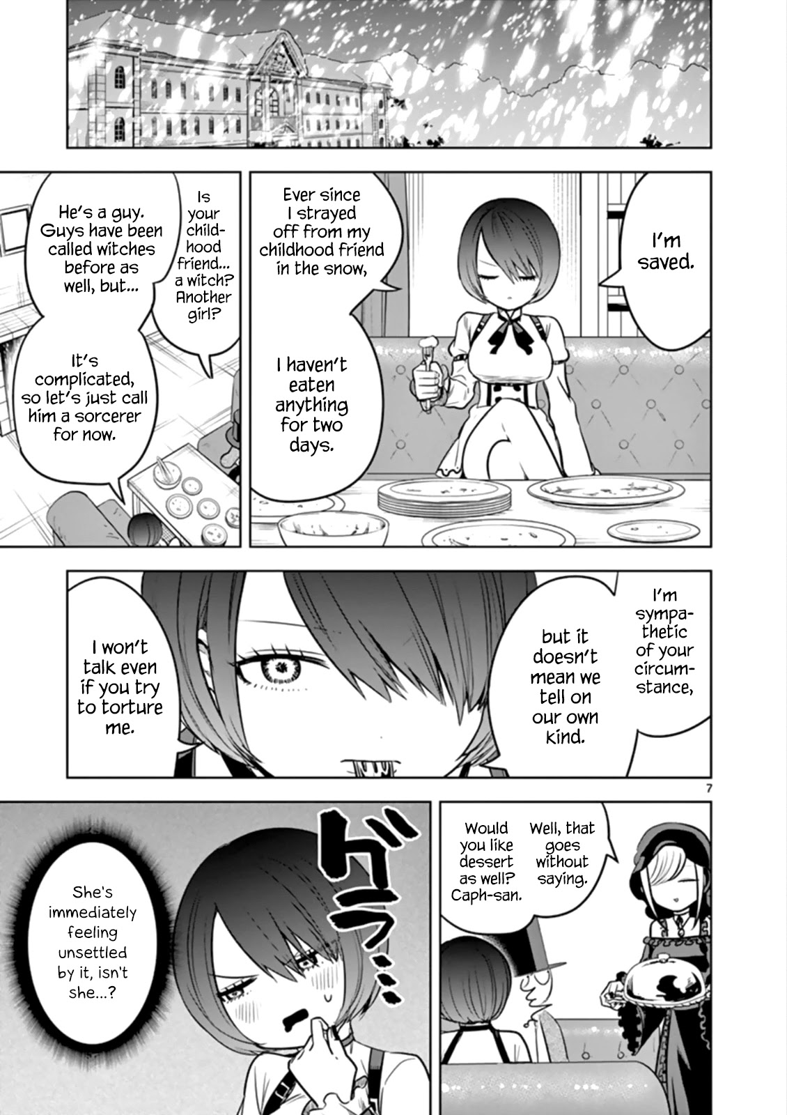 The Duke of Death and his Black Maid Chapter 31 page 7 - Chapter 31: Caph