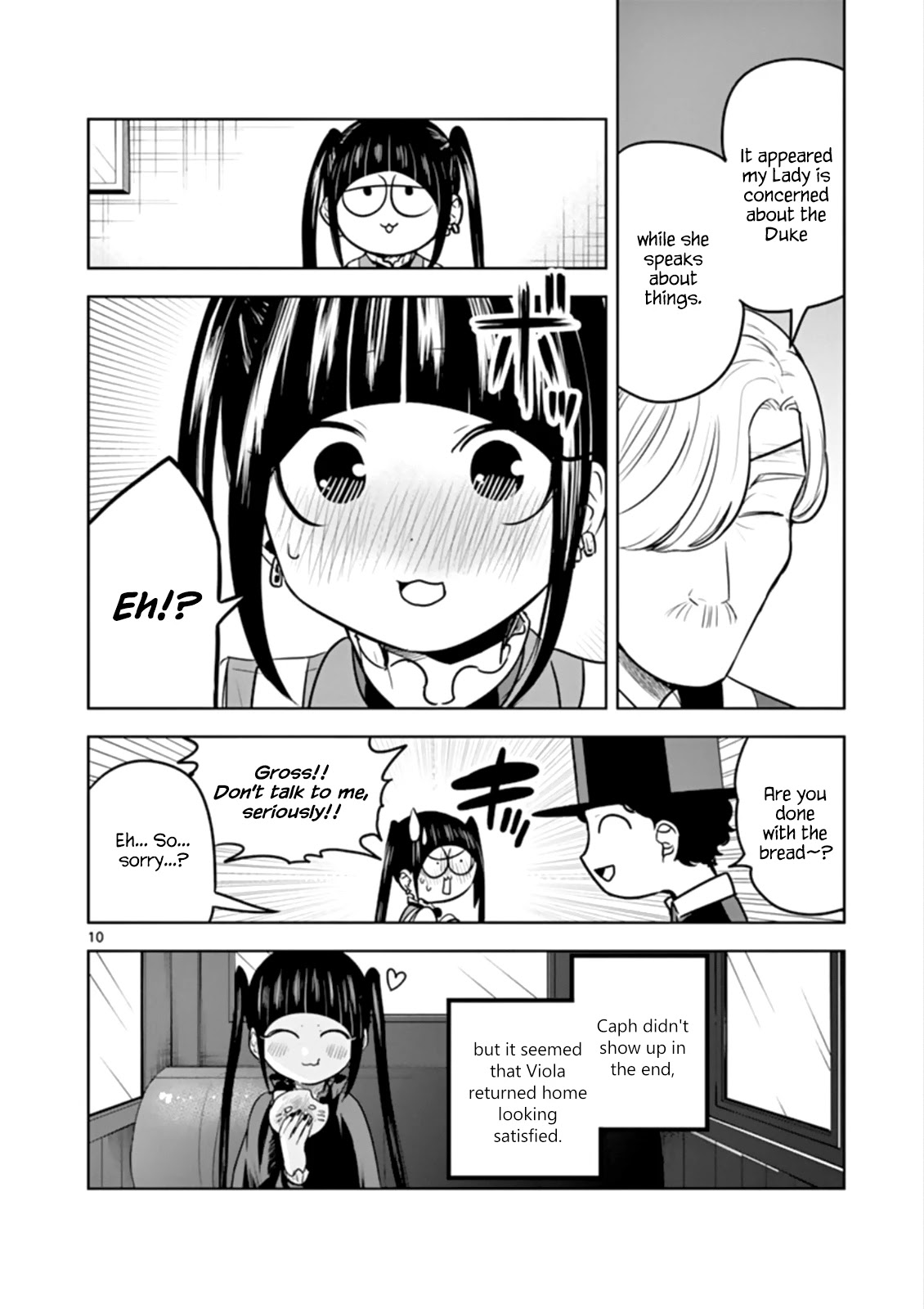 The Duke of Death and his Black Maid Chapter 33 page 10 - Chapter 33: Bread