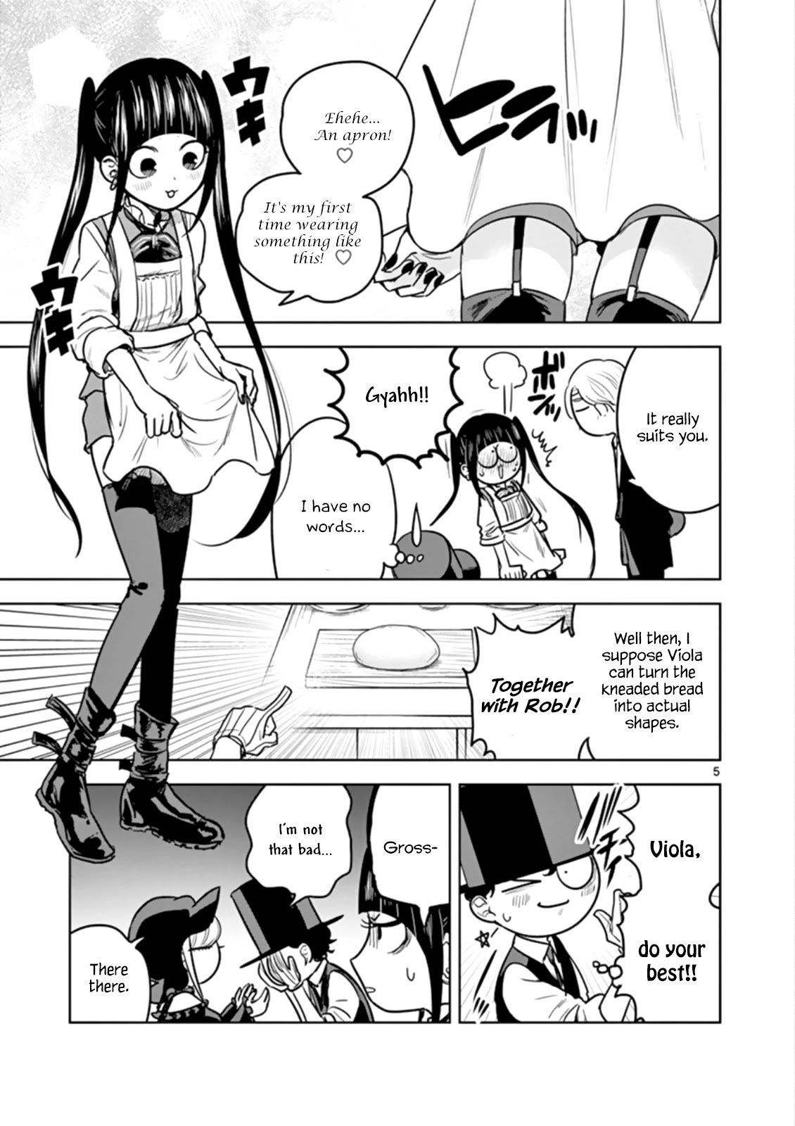 The Duke of Death and his Black Maid Chapter 33 page 5 - Chapter 33: Bread