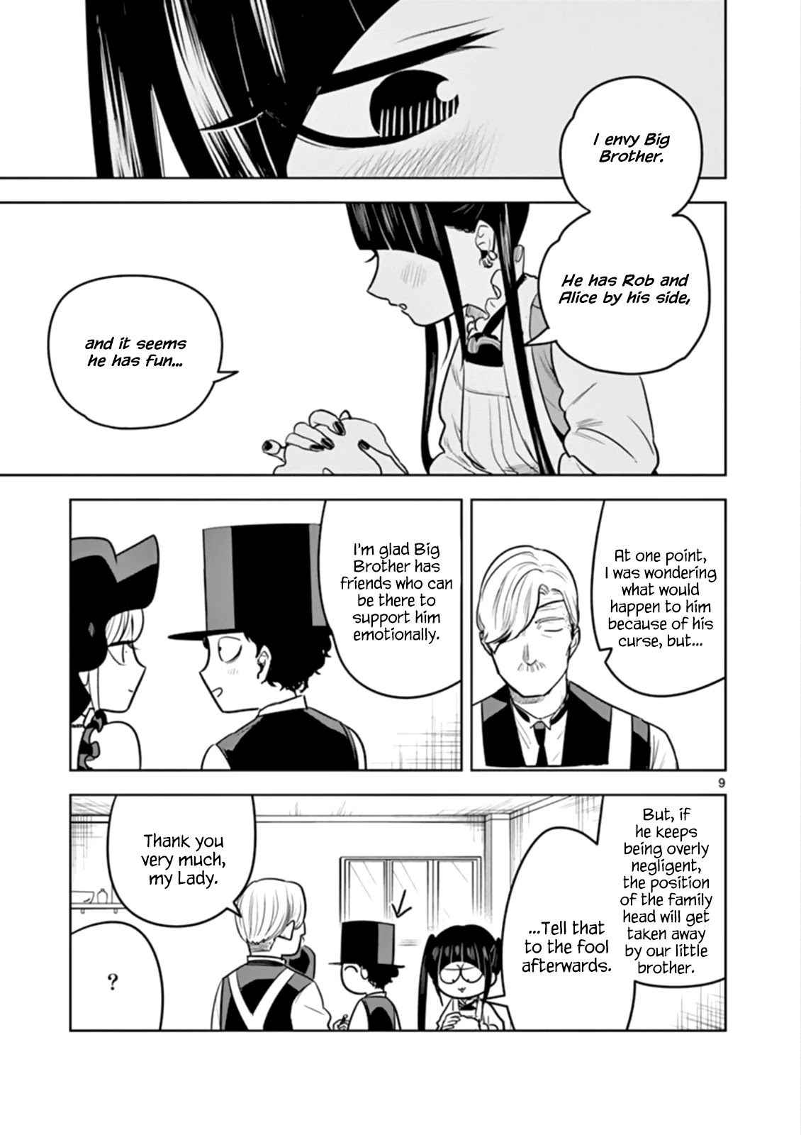 The Duke of Death and his Black Maid Chapter 33 page 9 - Chapter 33: Bread