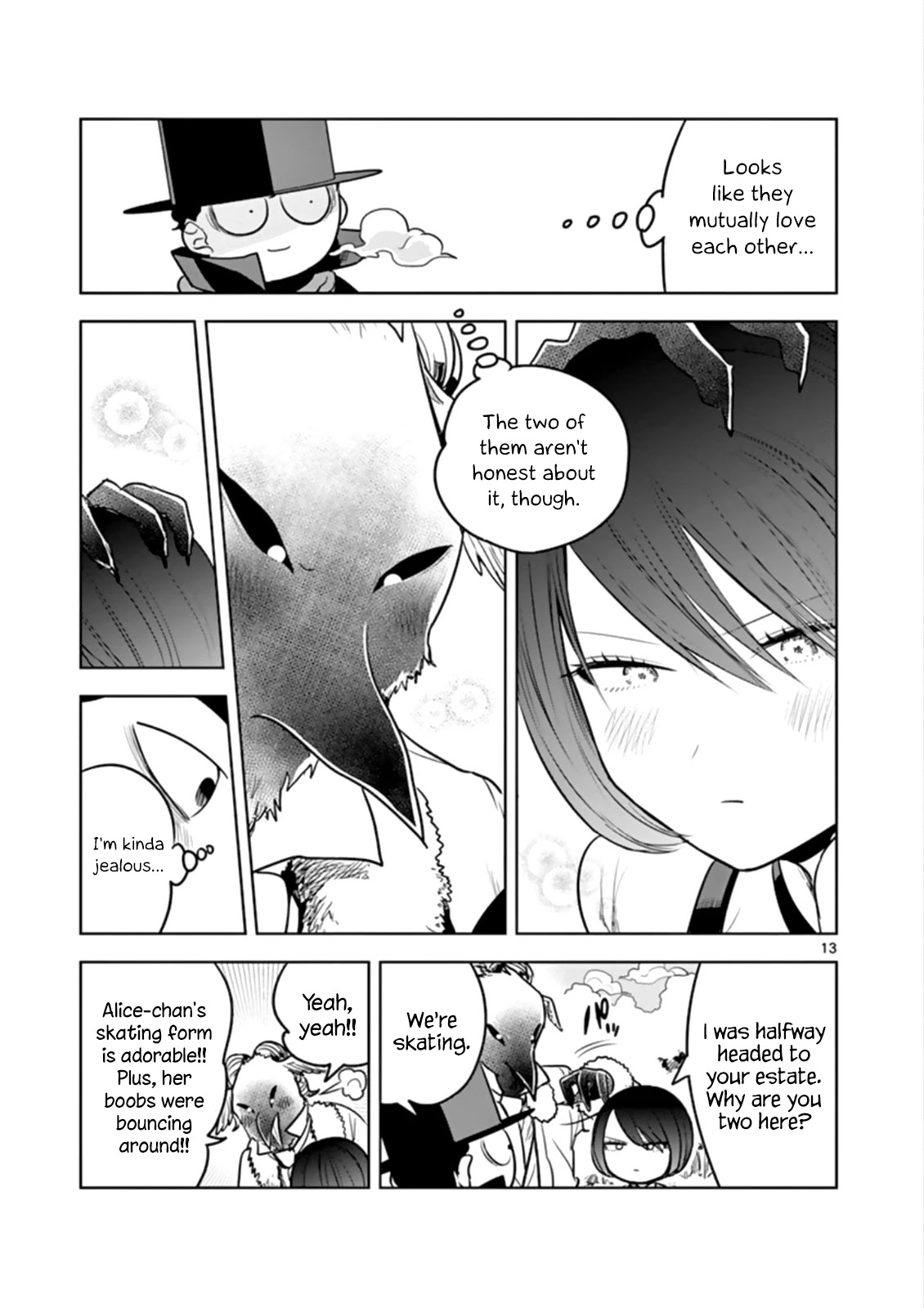 The Duke of Death and his Black Maid Chapter 34 page 13 - Chapter 34: Skate